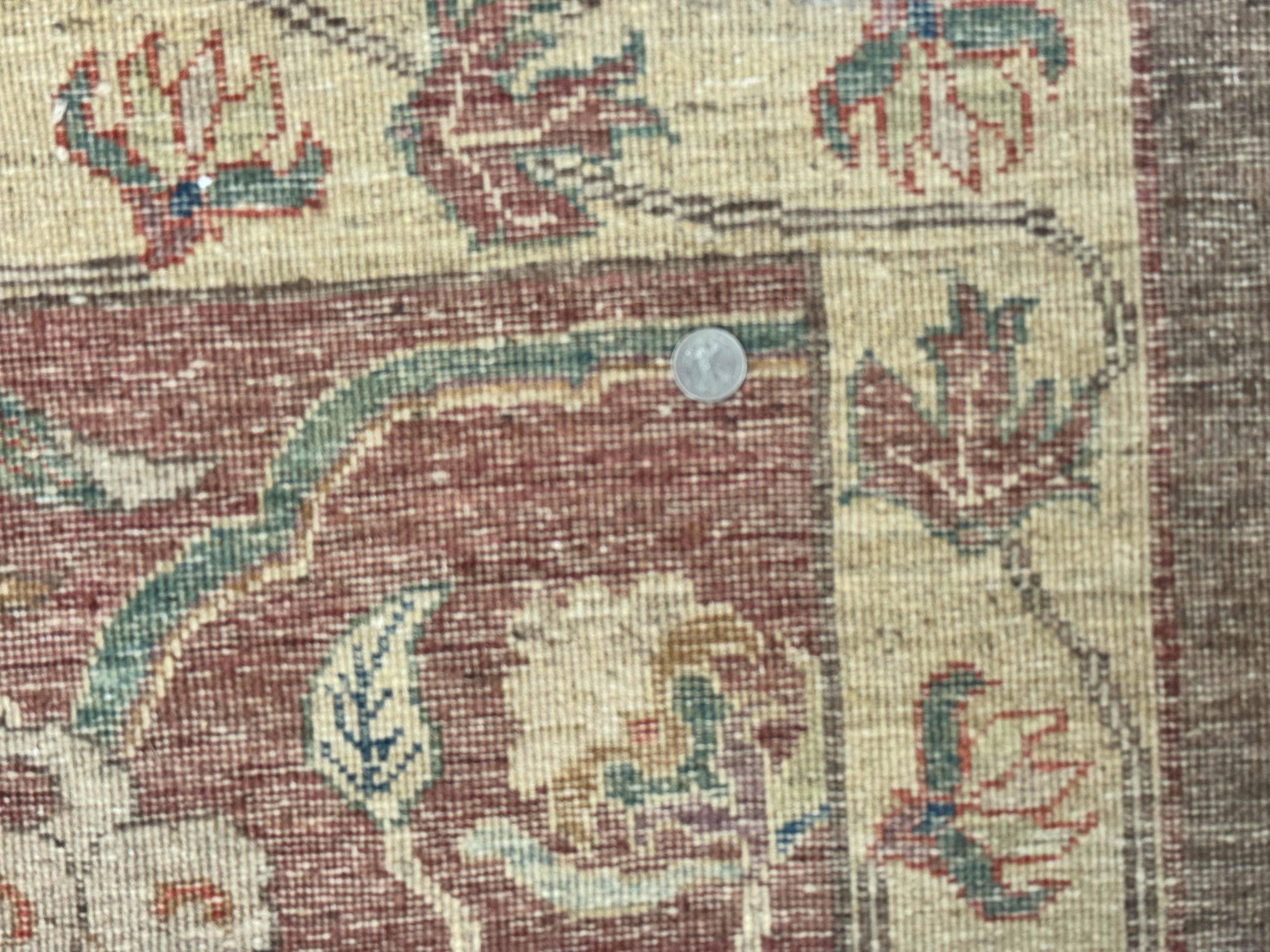 Peshawar Rug 10x15, Pak Persian Sultanabad Rug, VIntage Wool Floral Handmade Carpet, Pakistani Rug - Jewel Rugs