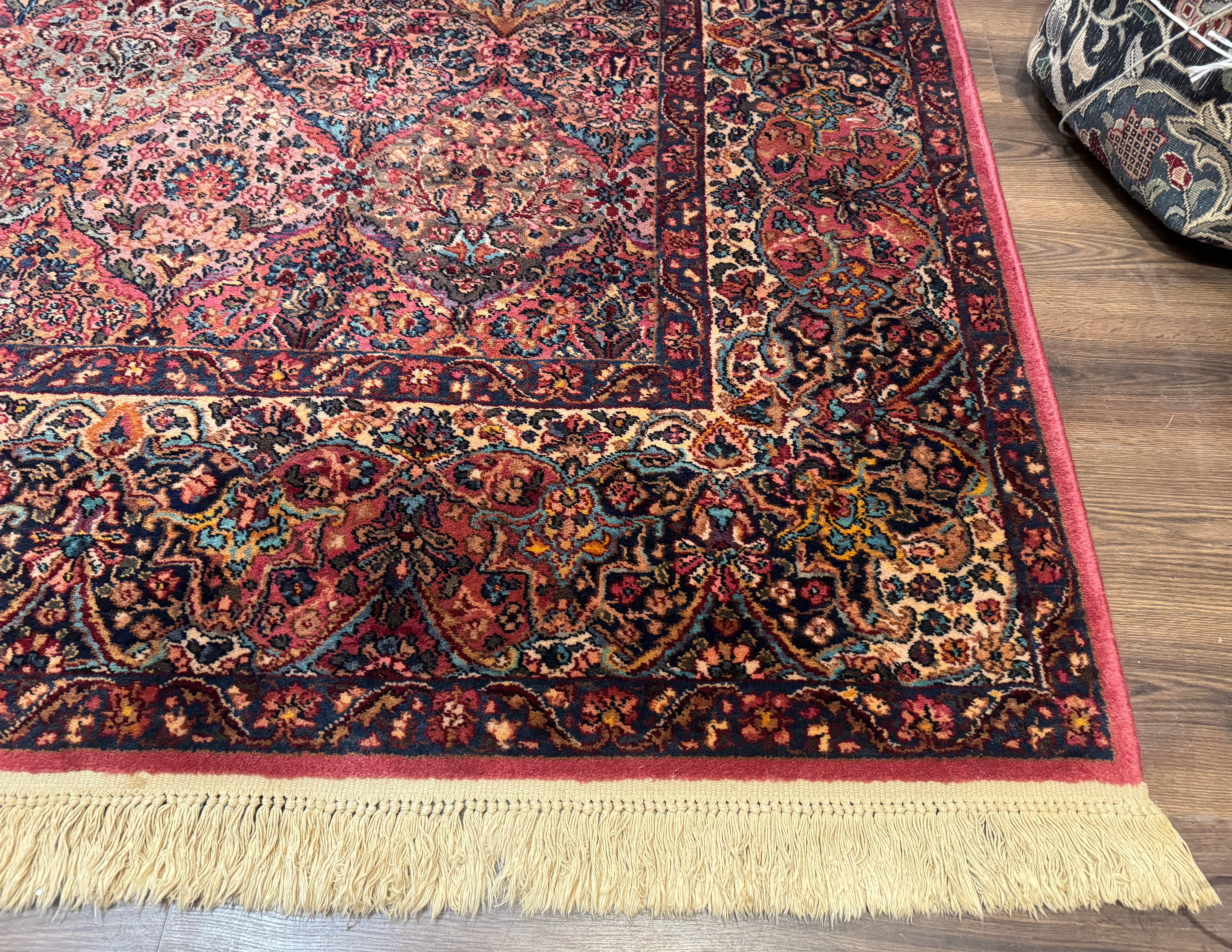 10x18 Karastan Multicolor Panel Kirman Rug #717, Palace Size Wool Discontinued Original 700 Series - Jewel Rugs