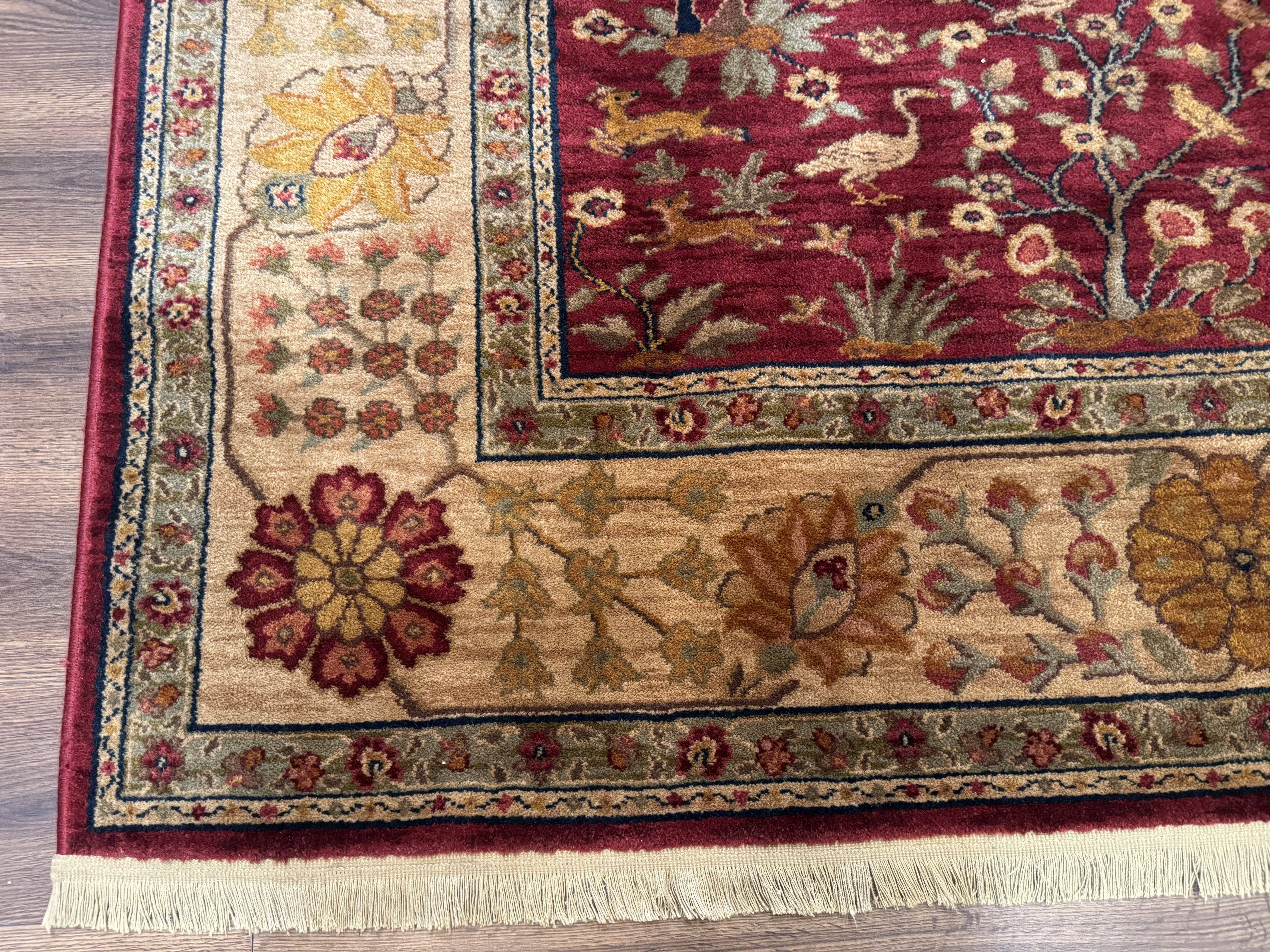 Karastan Rug 8.8 x 10, Antique Legends Emperor's Hunt 2200-204, Wool Vintage Discontinued Karastan - Jewel Rugs