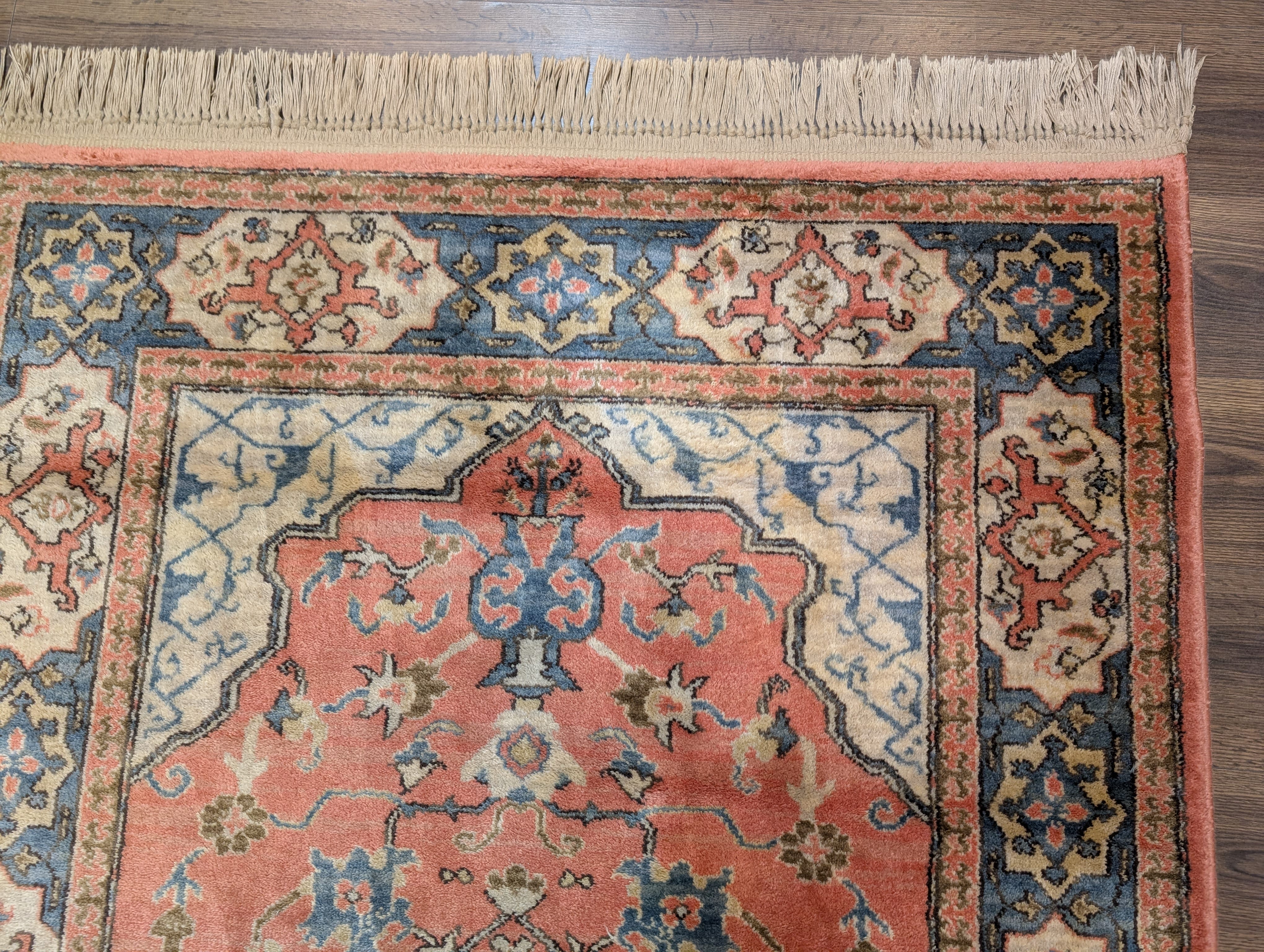 Karastan Rug 4x6, Bergmama #737, Wool, Vintage - Jewel Rugs