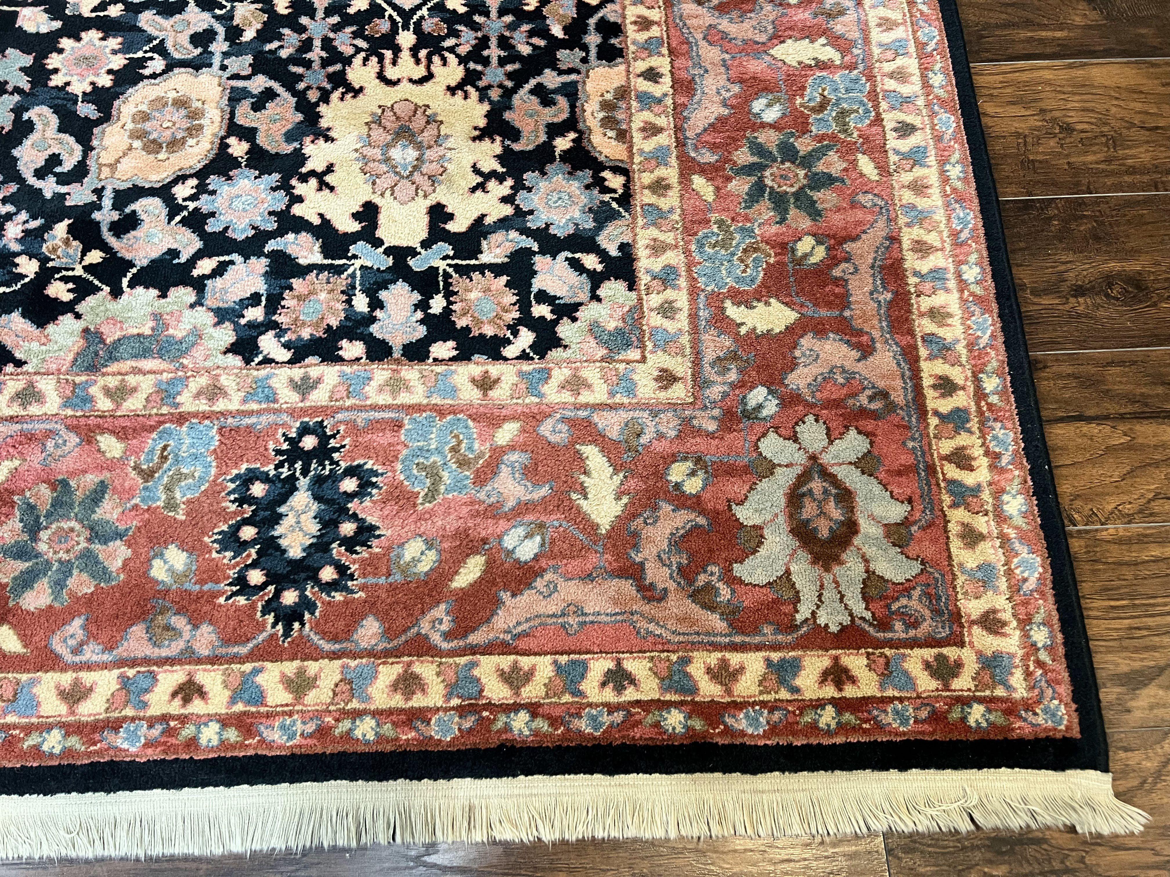 Karastan Rug 8 x 11.7, Karastan Williamsburg Kurdish Pattern 559, Wool Pile Vintage Karastan Carpet, Discontinued, Room SIzed Area Rug - Jewel Rugs