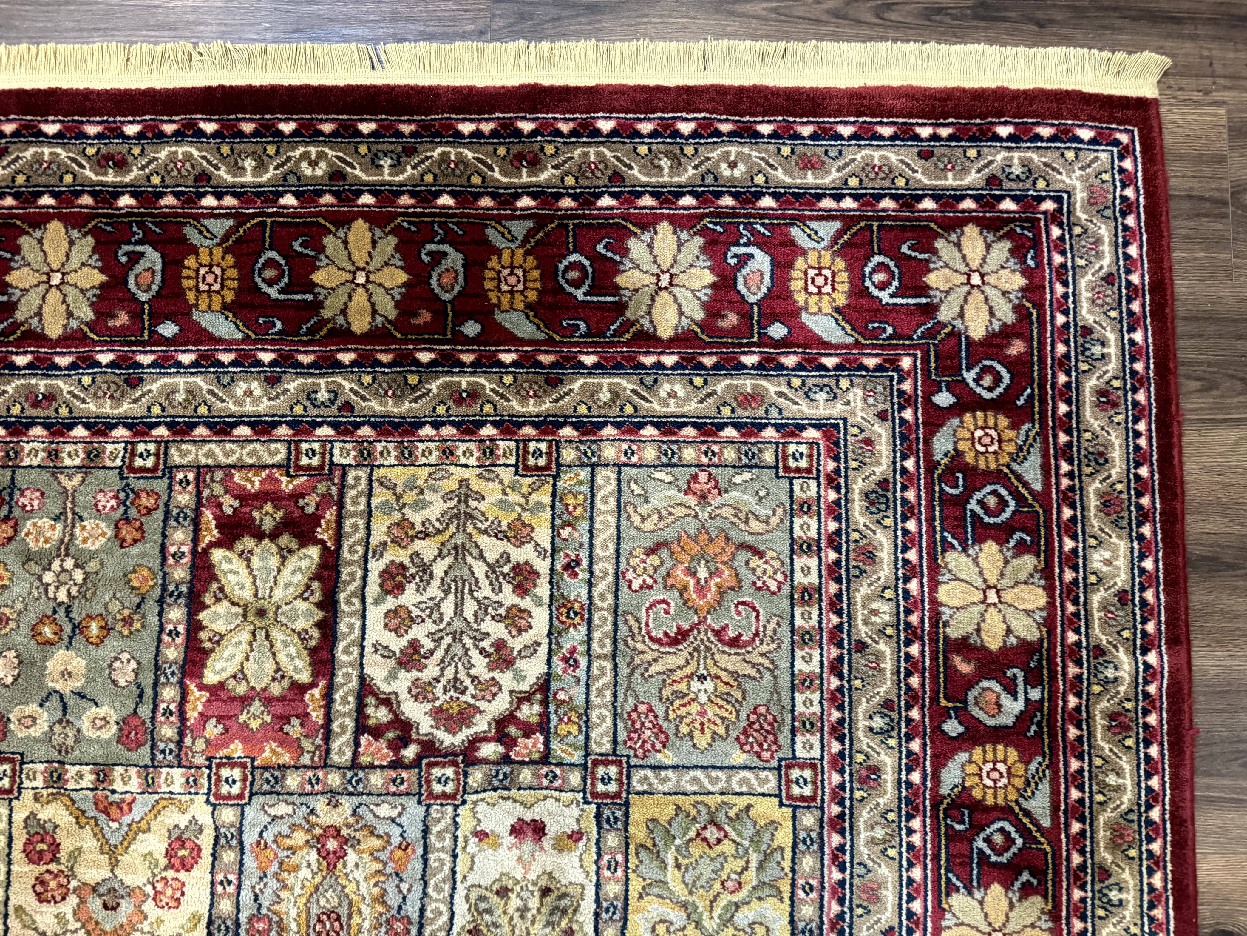 Karastan Bakhtiyari Rug 8.8 x 10, Antique Legends Karastan Wool Carpet #2200-202, Multicolor Panel - Jewel Rugs