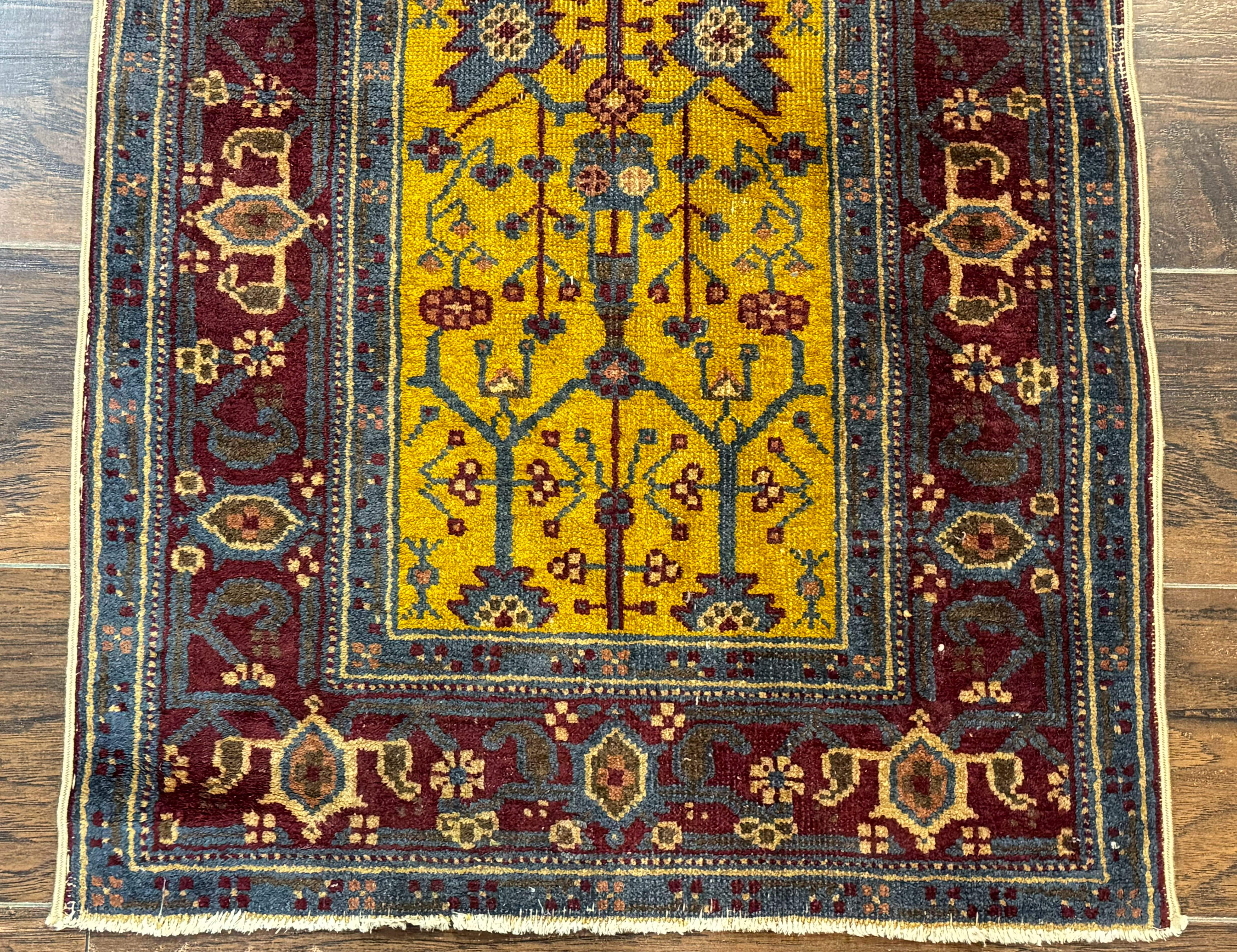 Indian Agra Rug 2x4 – Hand-Knotted Wool Antique Carpet - Jewel Rugs