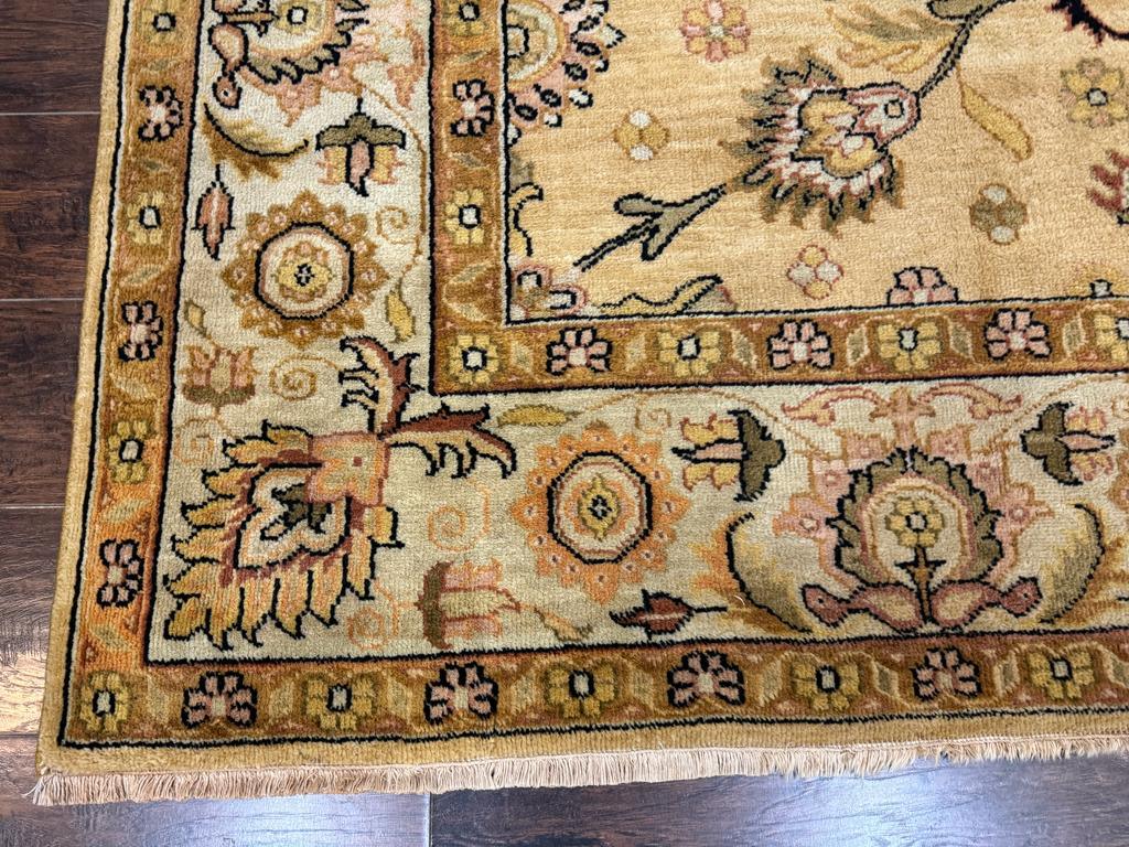 Turkish Oushak Rug 8x10, Vintage Wool Carpet - Jewel Rugs