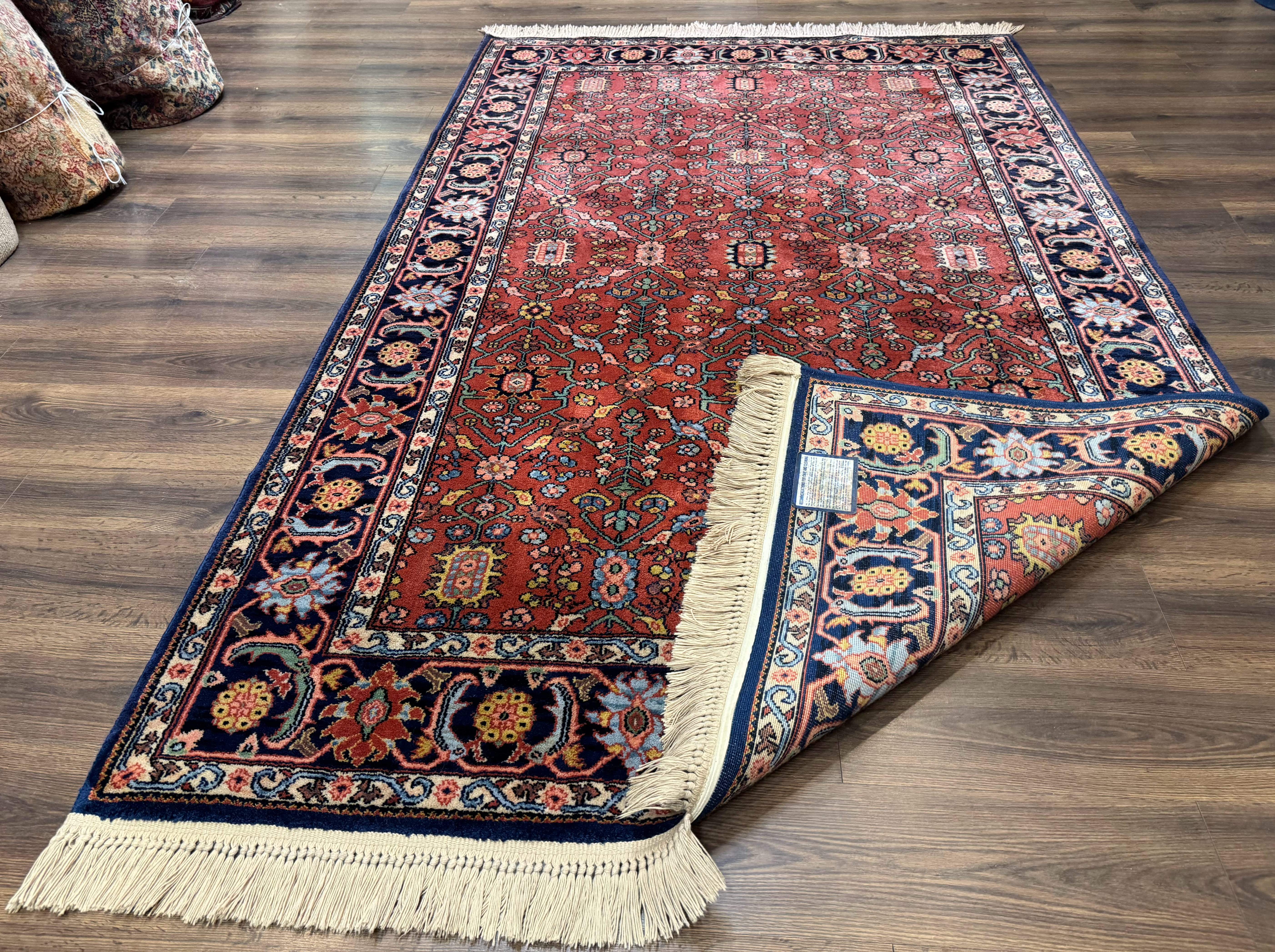 5.9 x 9 Karastan Serapi Rug #729, Wool Original 700 Series, Discontinued - Jewel Rugs