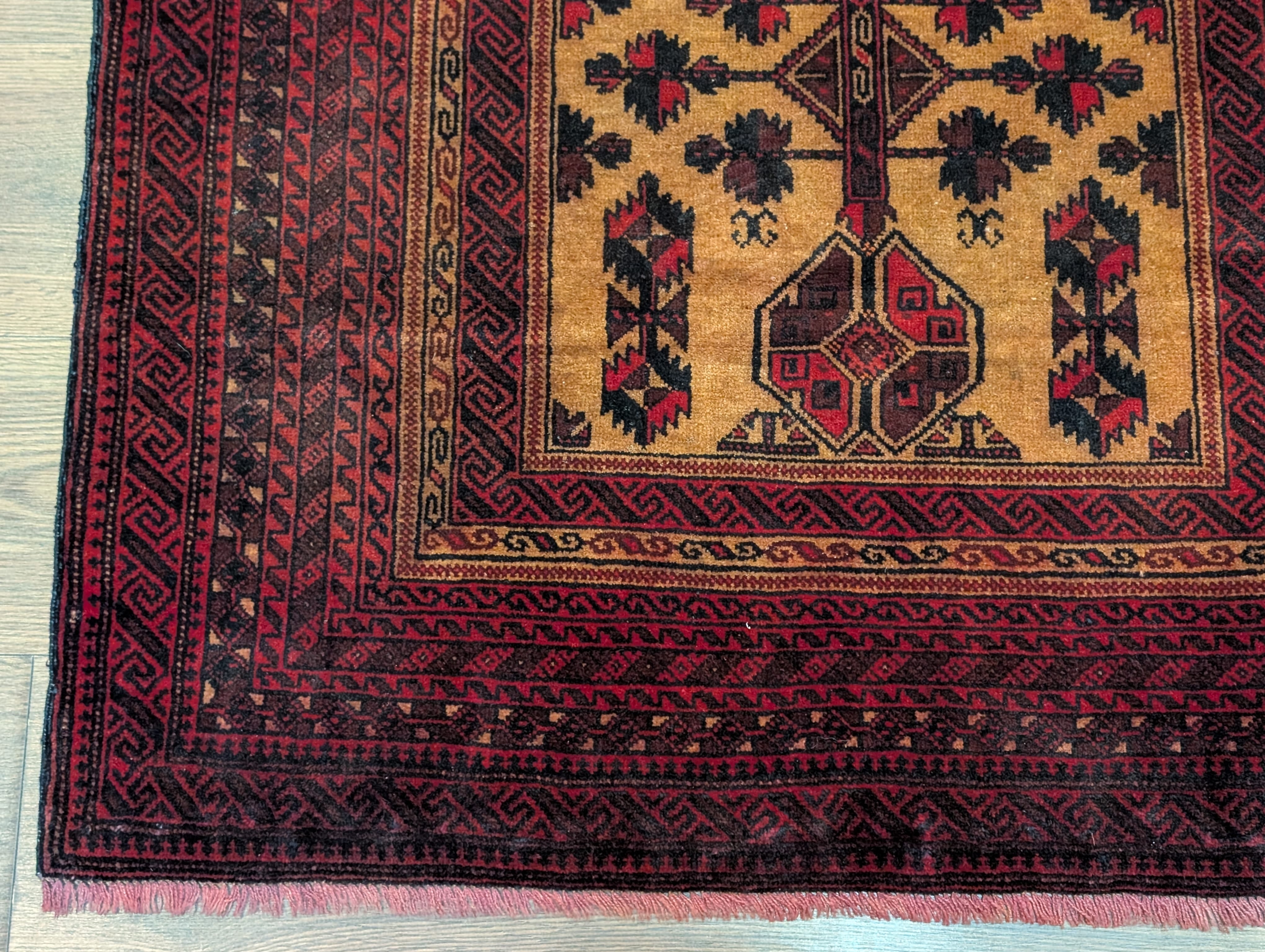 Afghan Prayer Rug 3x5, Baluch Rug, Tribal Carpet, Handmade, Wool, New - Jewel Rugs