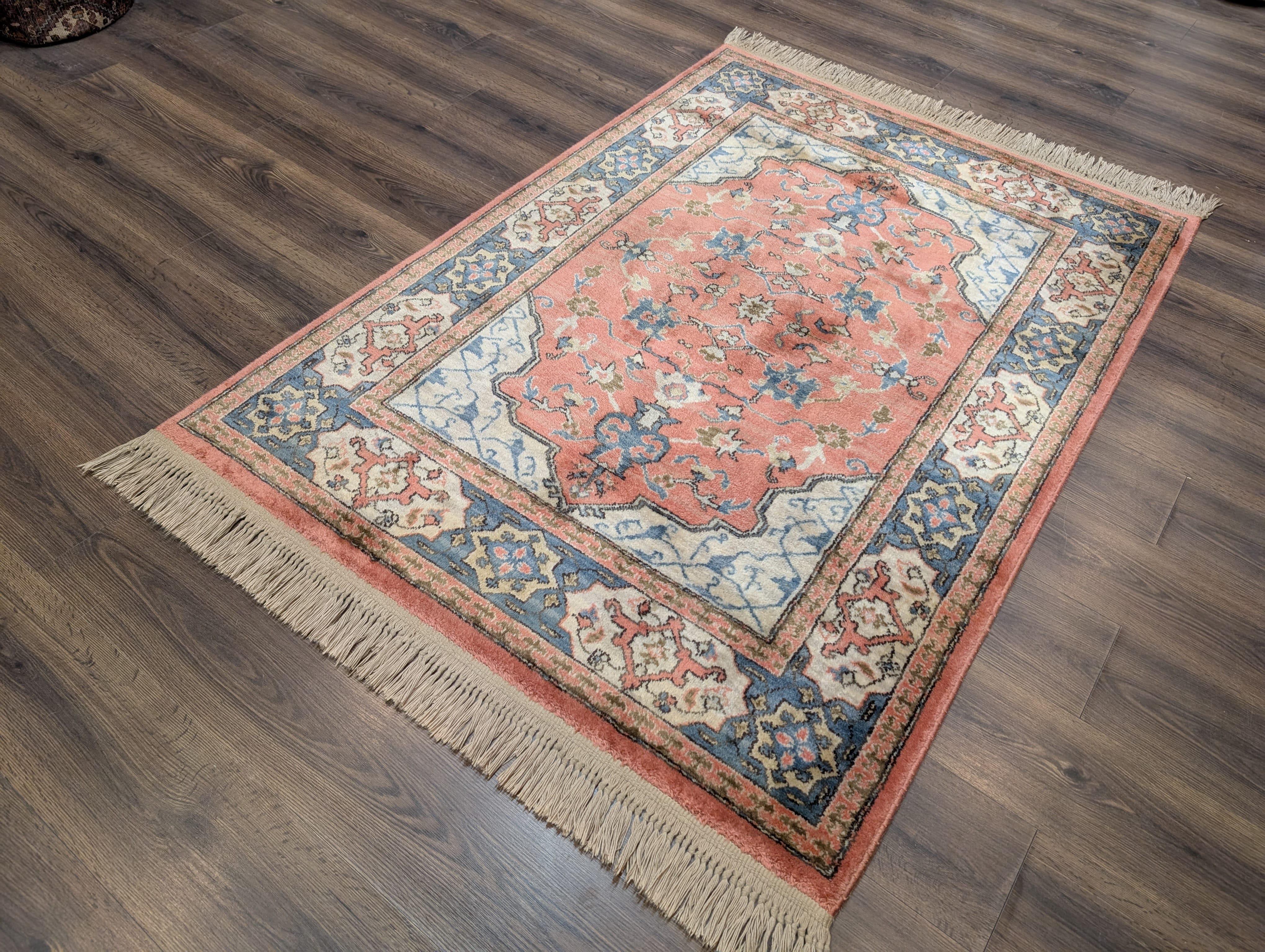 Karastan Rug 4x6, Bergmama #737, Wool, Vintage - Jewel Rugs