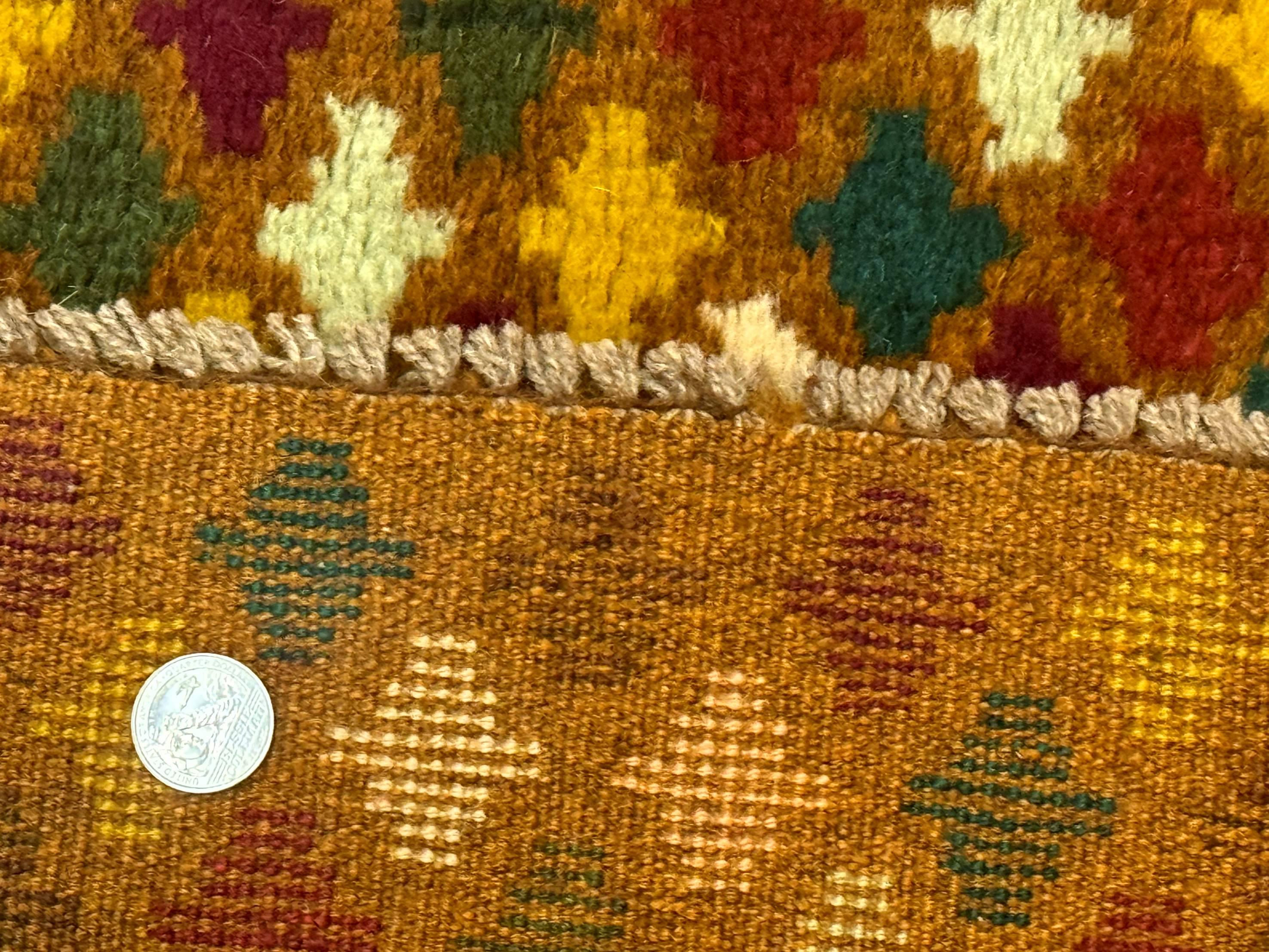 Balouch Rug 3x4, Burnt-Orange, Multicolor, Afghan Rug - Jewel Rugs