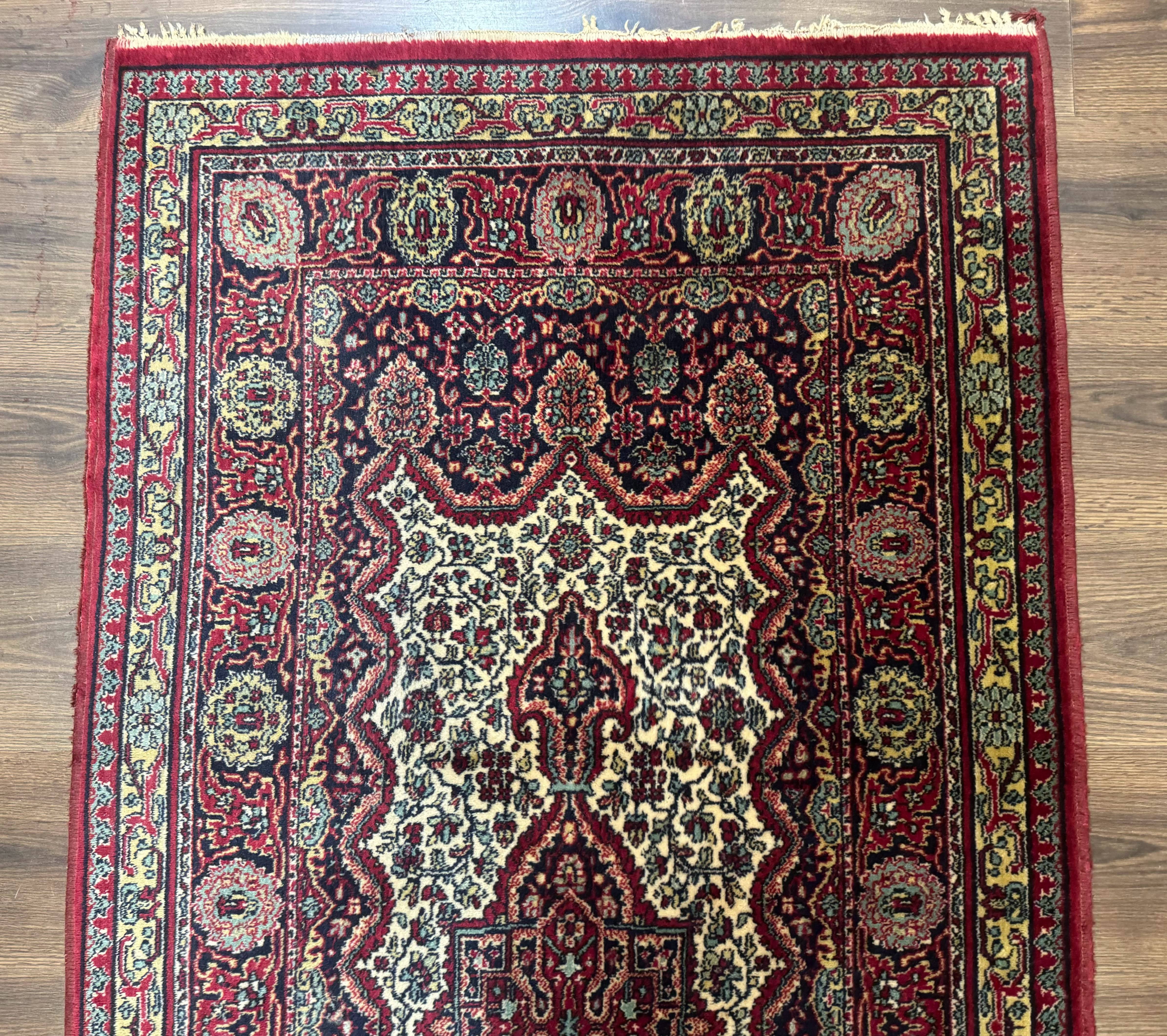 Antique Persian Design Rug 3x6, Oriental Carpet, Power Loomed - Jewel Rugs