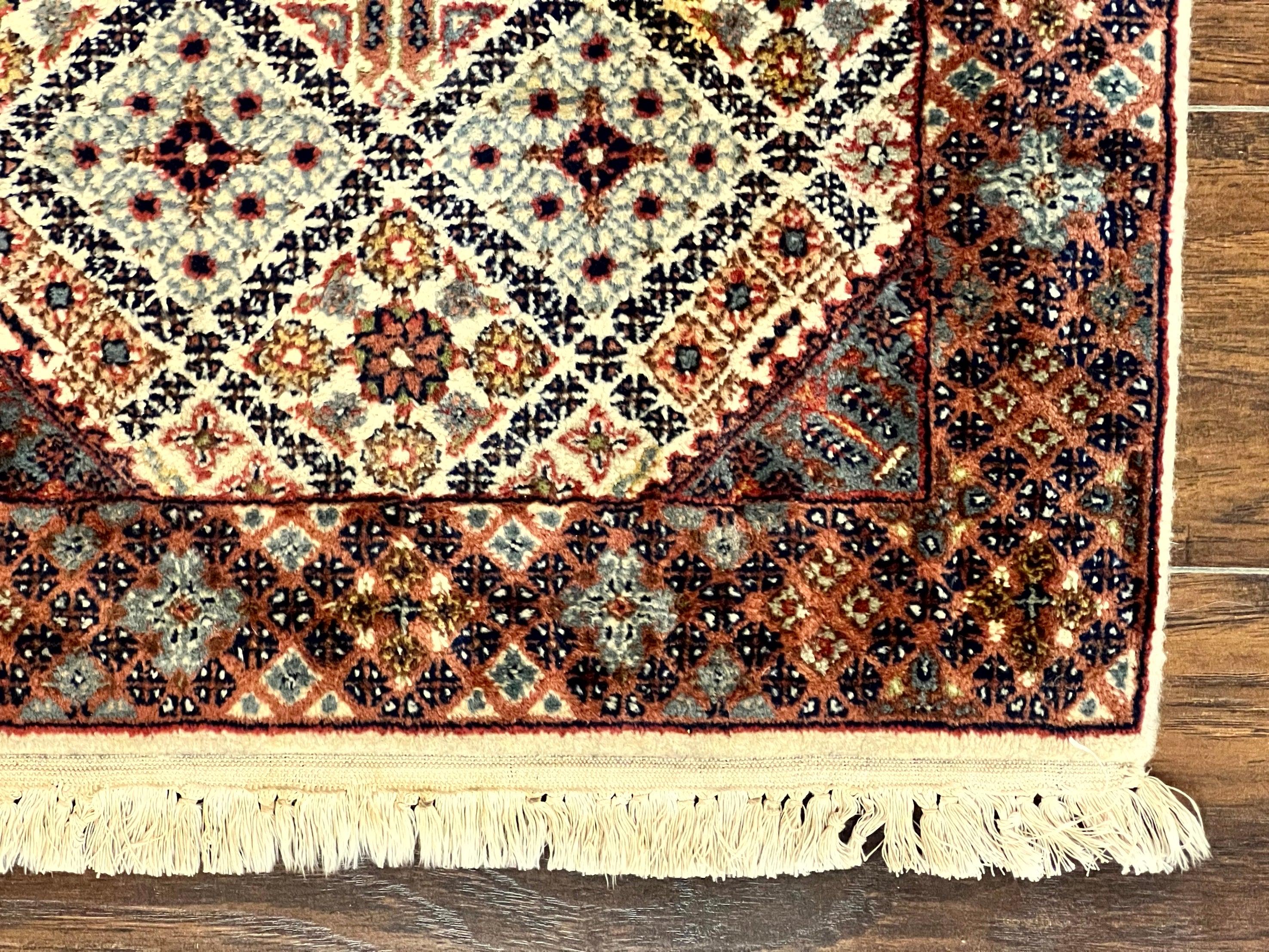 Small Pak Per'sian Rug 2x3, Wool Handmade Vintage Rug - Jewel Rugs