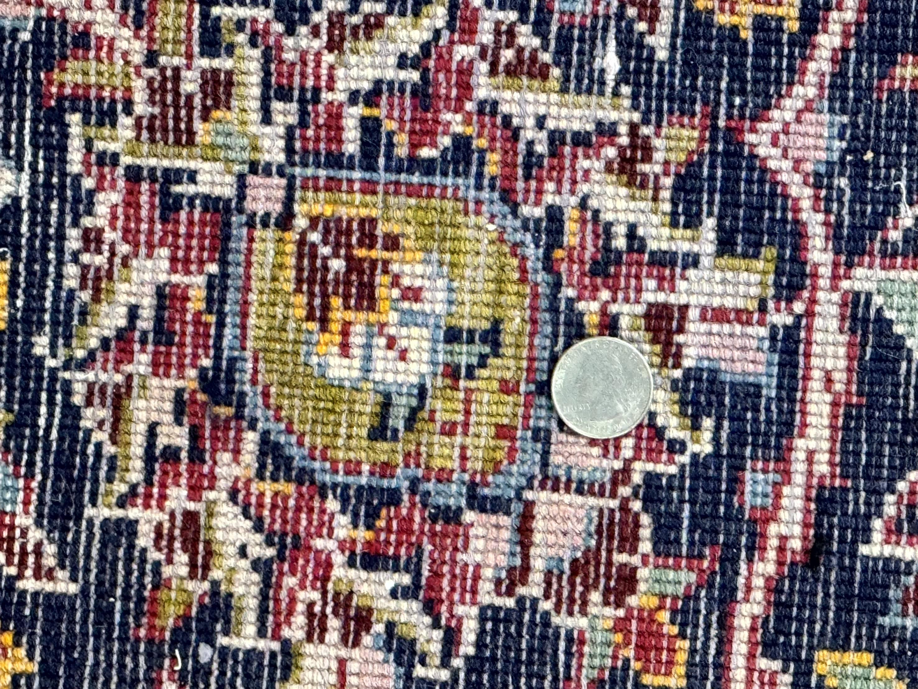 Red Persian Kashan Rug 8x11 - Jewel Rugs