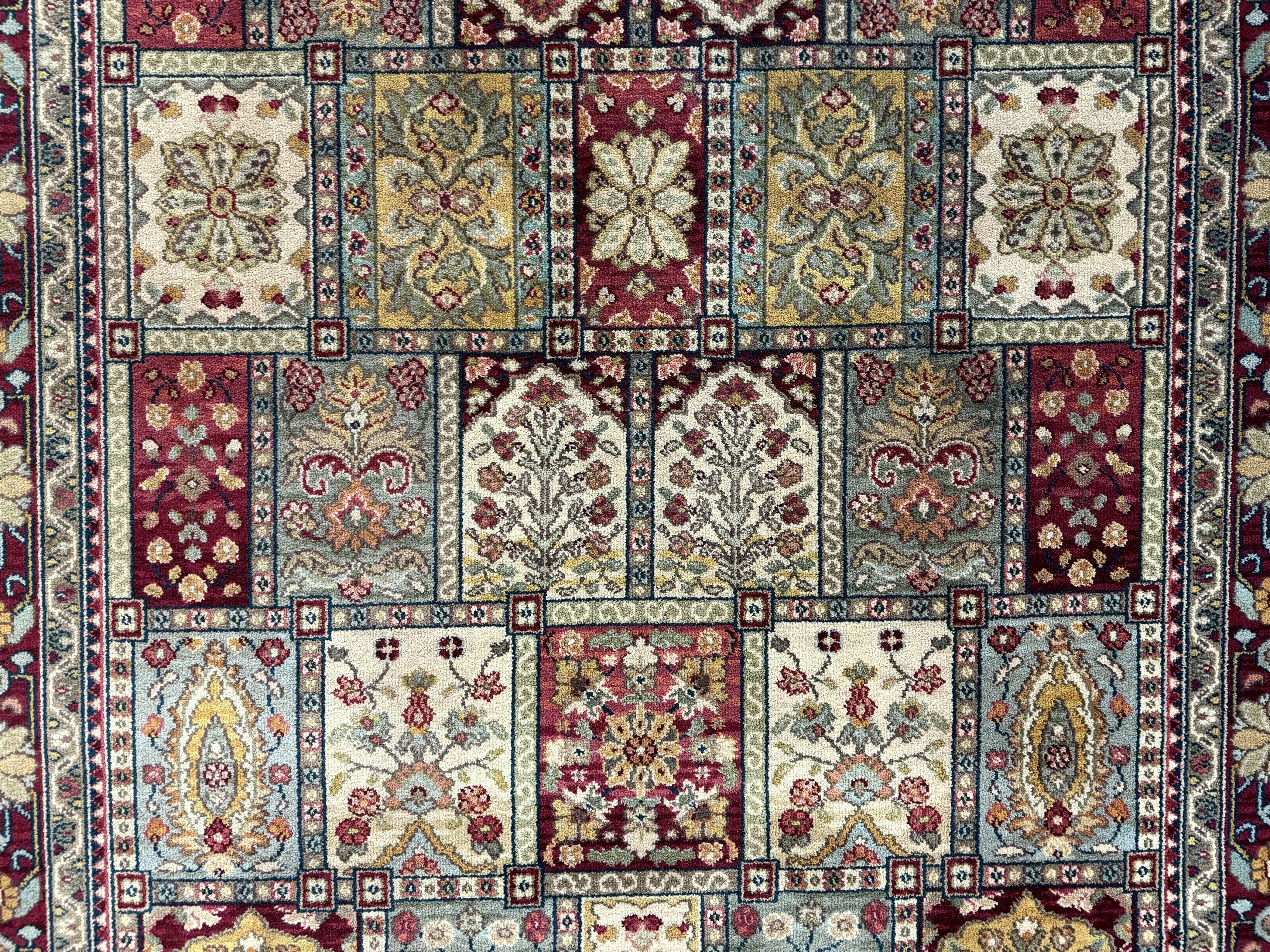 Karastan Rug 5.9 x 9 Antique Legends Bakhtiyari#2200-202, Karastan Area Rug, Wool Pile Vintage Karastan Carpet - Jewel Rugs