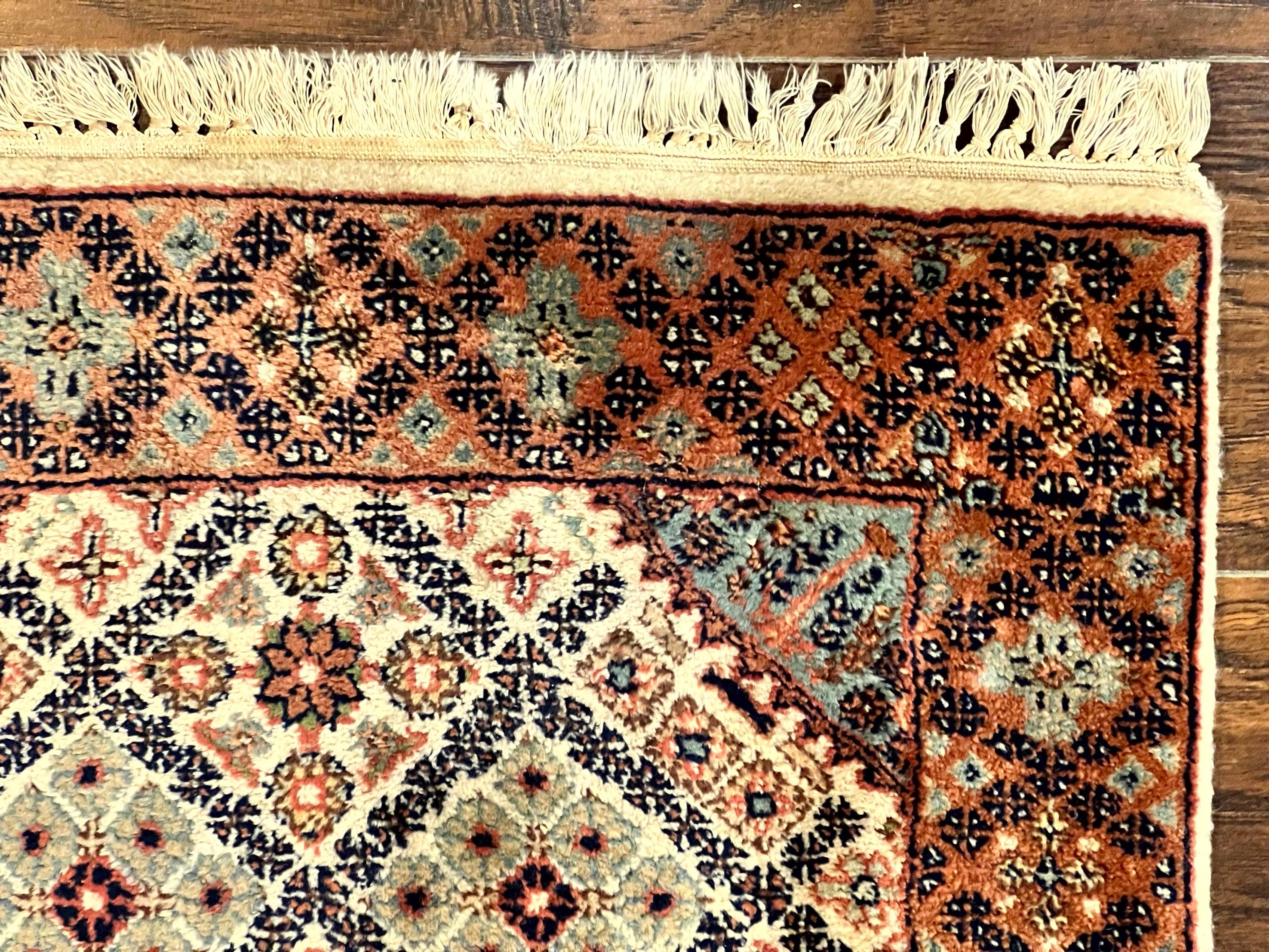 Small Pak Per'sian Rug 2x3, Wool Handmade Vintage Rug - Jewel Rugs