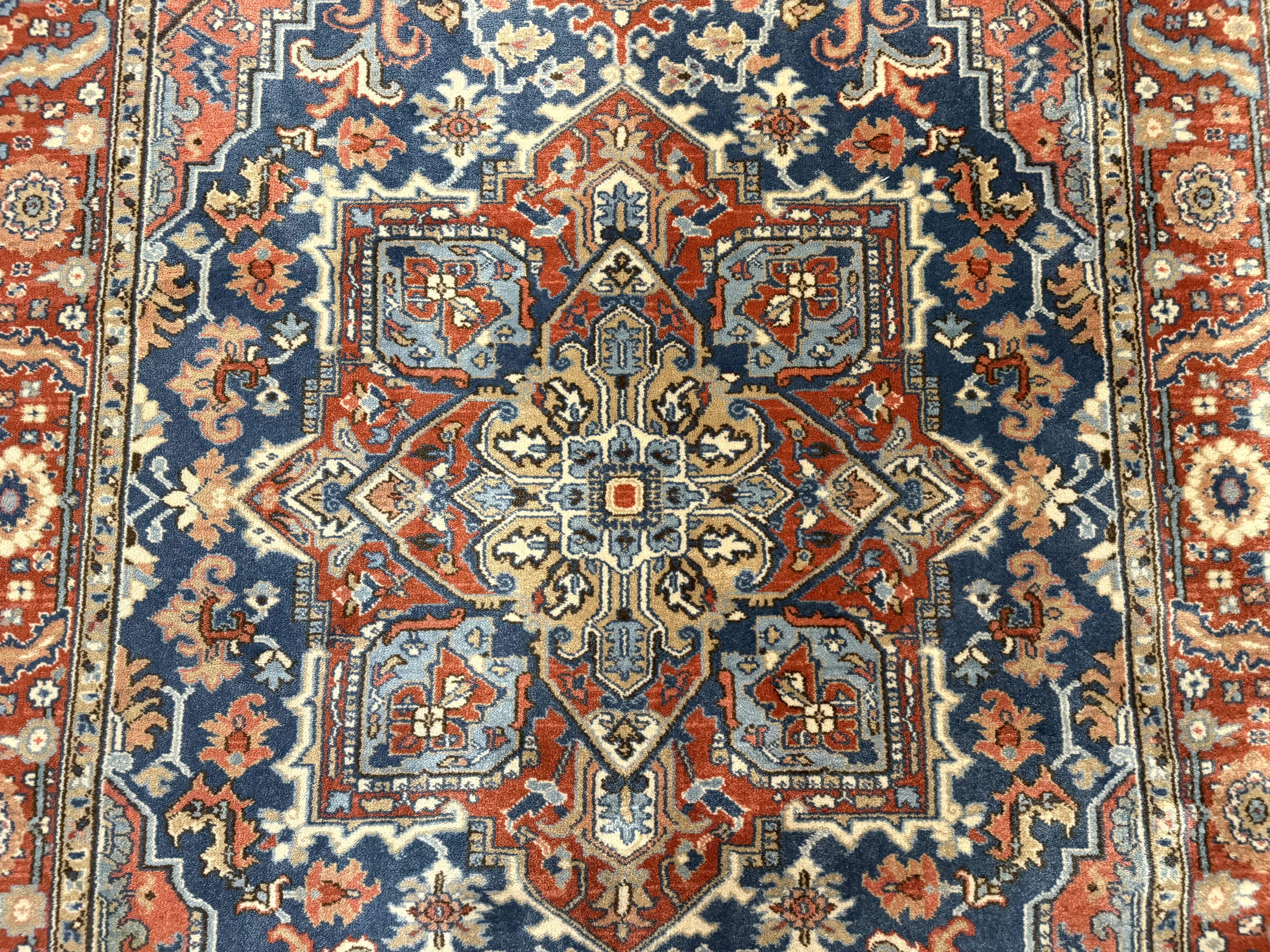 5.9 x 9 Karastan Rug Antique Heriz #763, Rare, Wool Discontinued Original 700 Series - Jewel Rugs