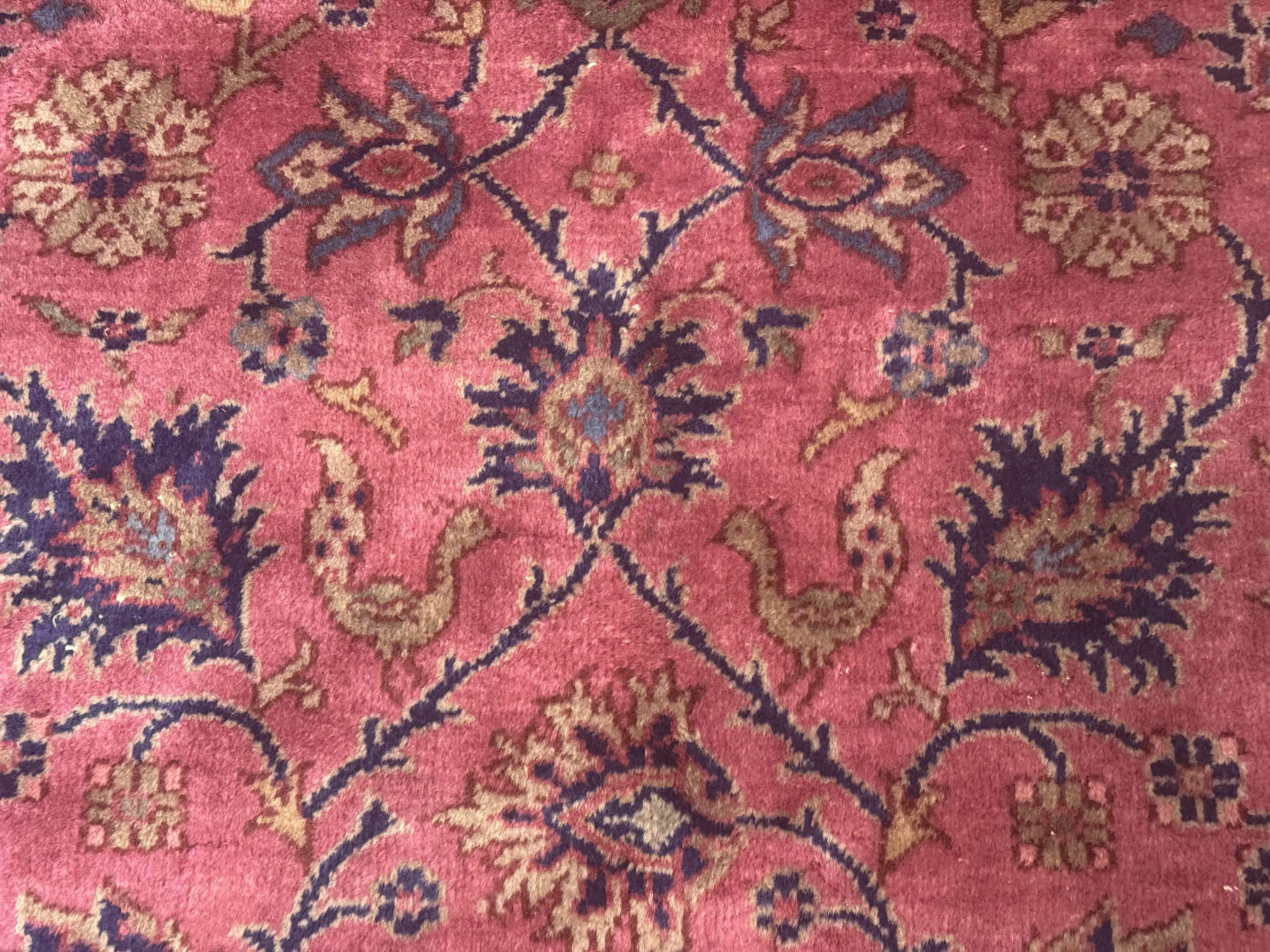 Turkish Sparta Rug 10x16 – Red Hand-Knotted Wool Antique Carpet - Jewel Rugs