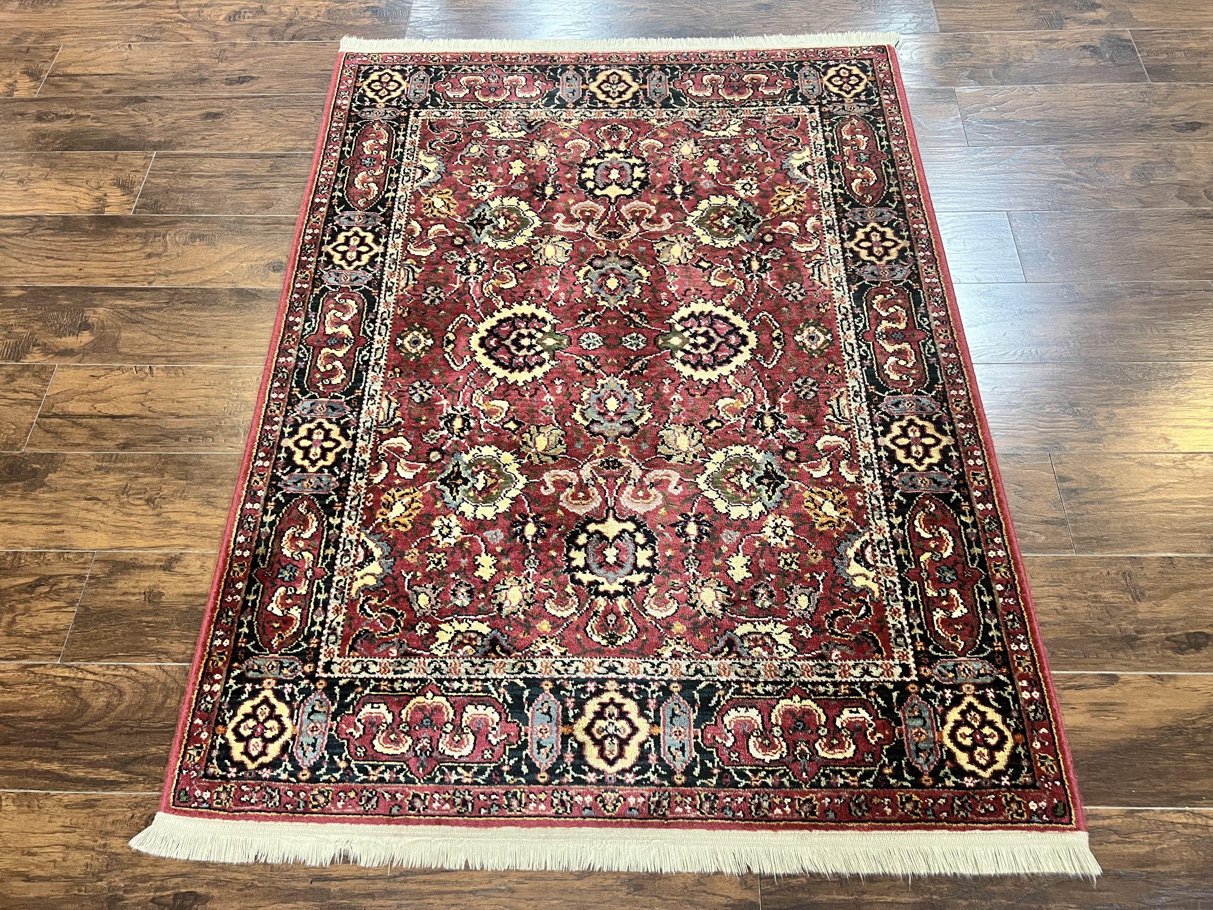 Karastan Rug 4x6, Williamsburg Herati #558, Wool Karastan Carpet, Vintage Karastan Persian Area Rug, Wool Pile - Jewel Rugs