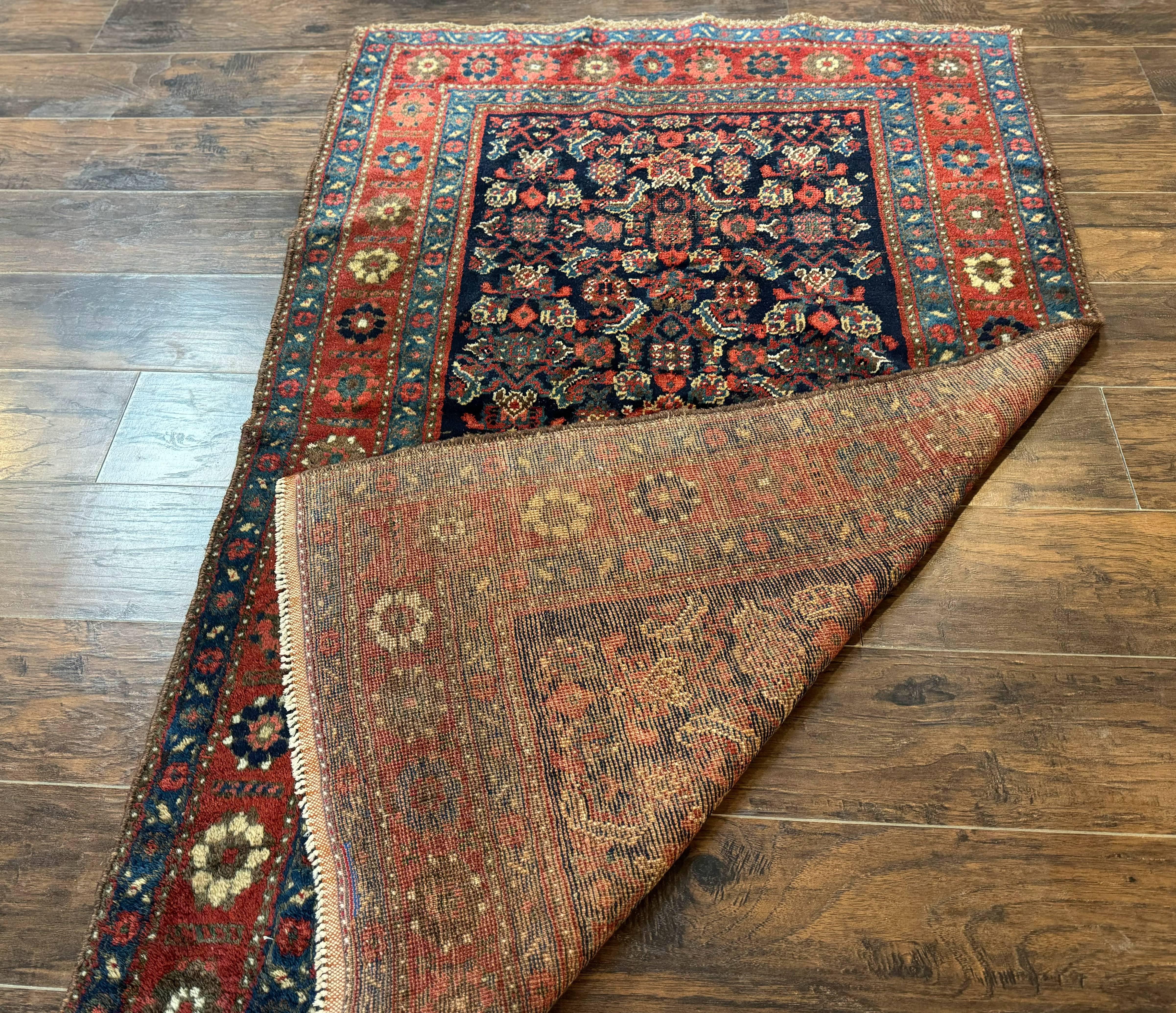 Antique Persian Tribal Rug 4x6, Kurdish Rug - Jewel Rugs