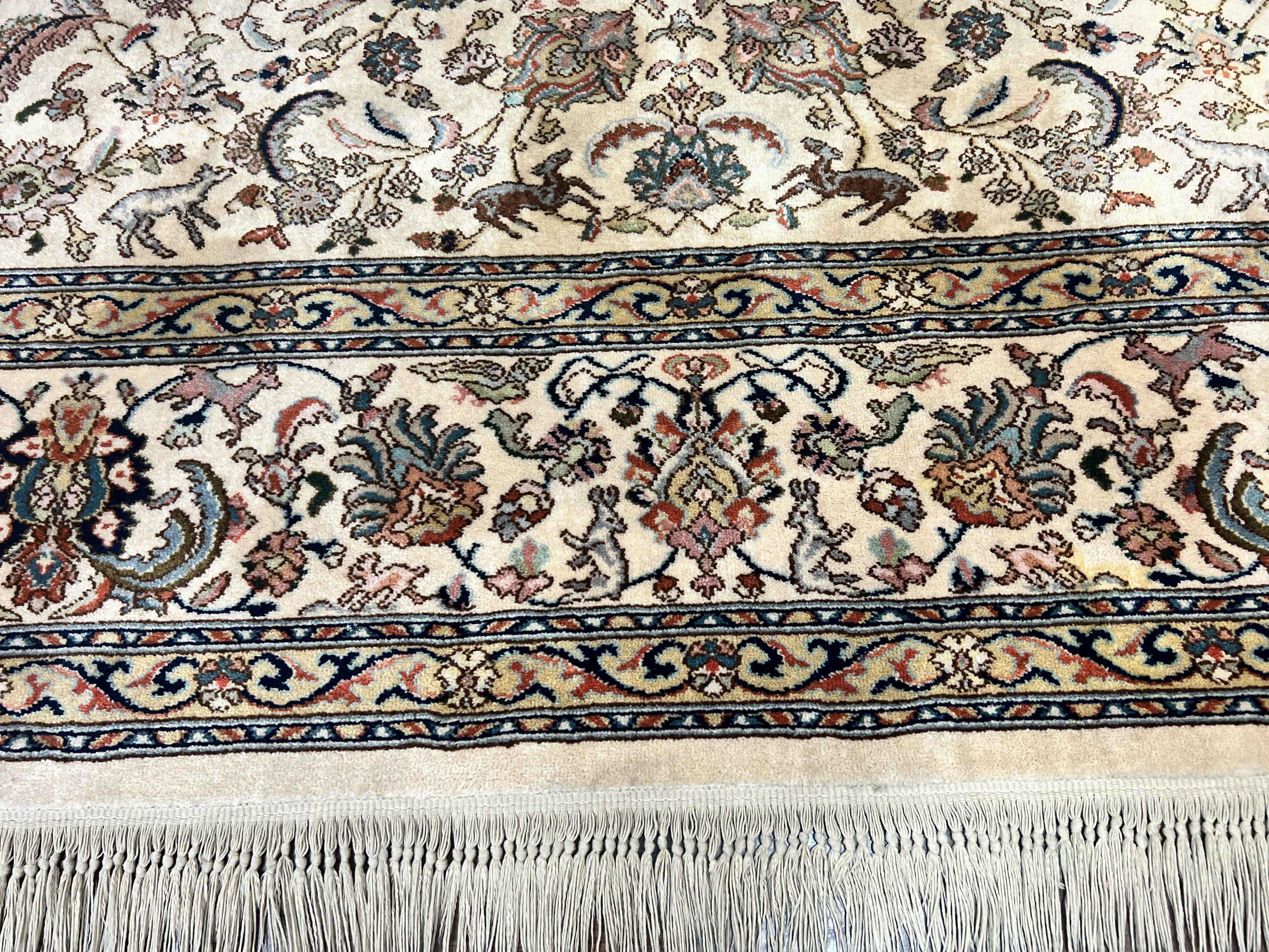 10x14 Karastan Rug Tabriz Design #738, Original Collection 700 Series, Vintage Karastan Wool Carpet, Large Karastan Area Rug - Jewel Rugs