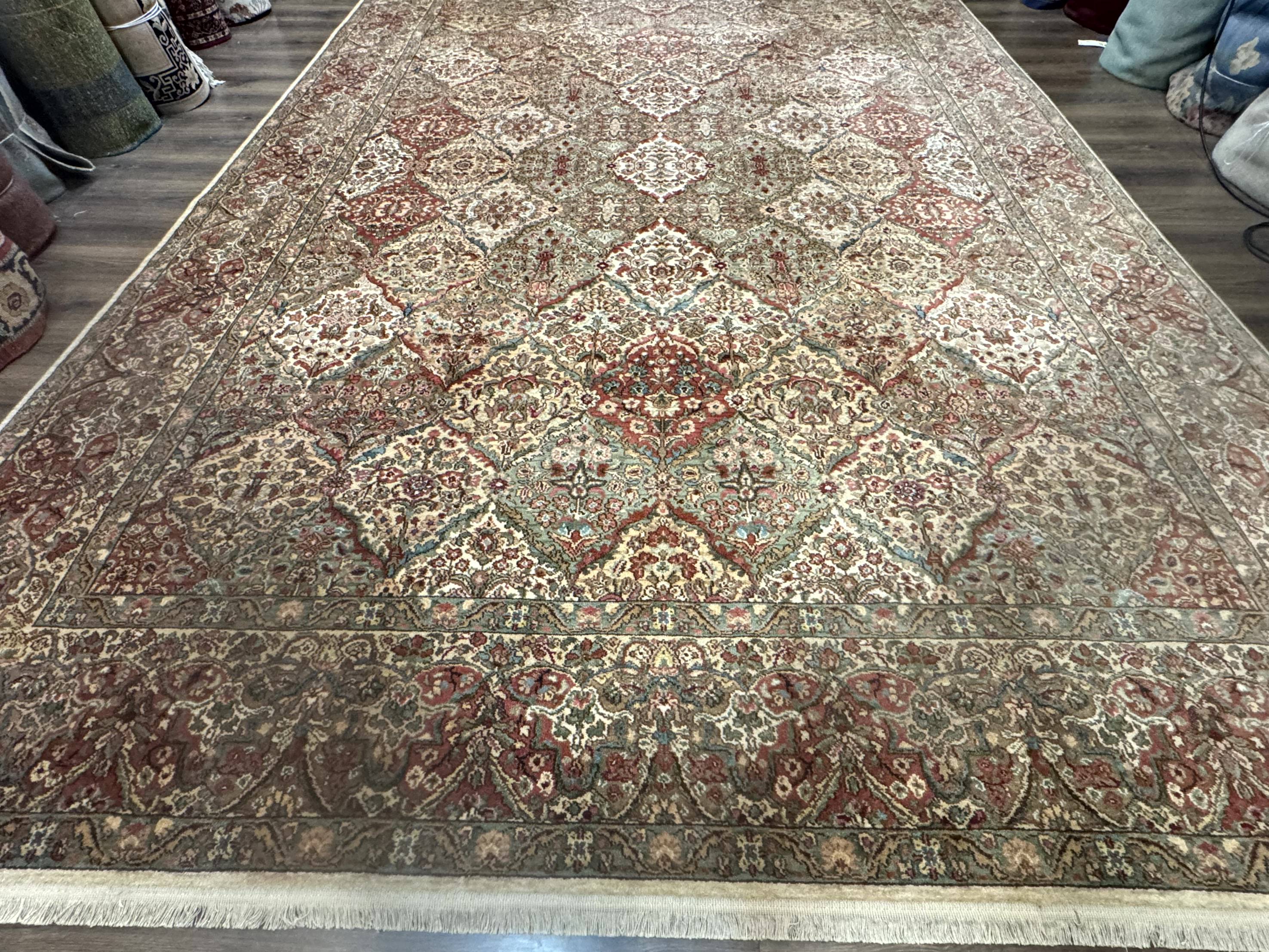 10x14 Karastan Empress Kirman Rug #700/719, Vintage Wool Discontinued Karastan - Jewel Rugs