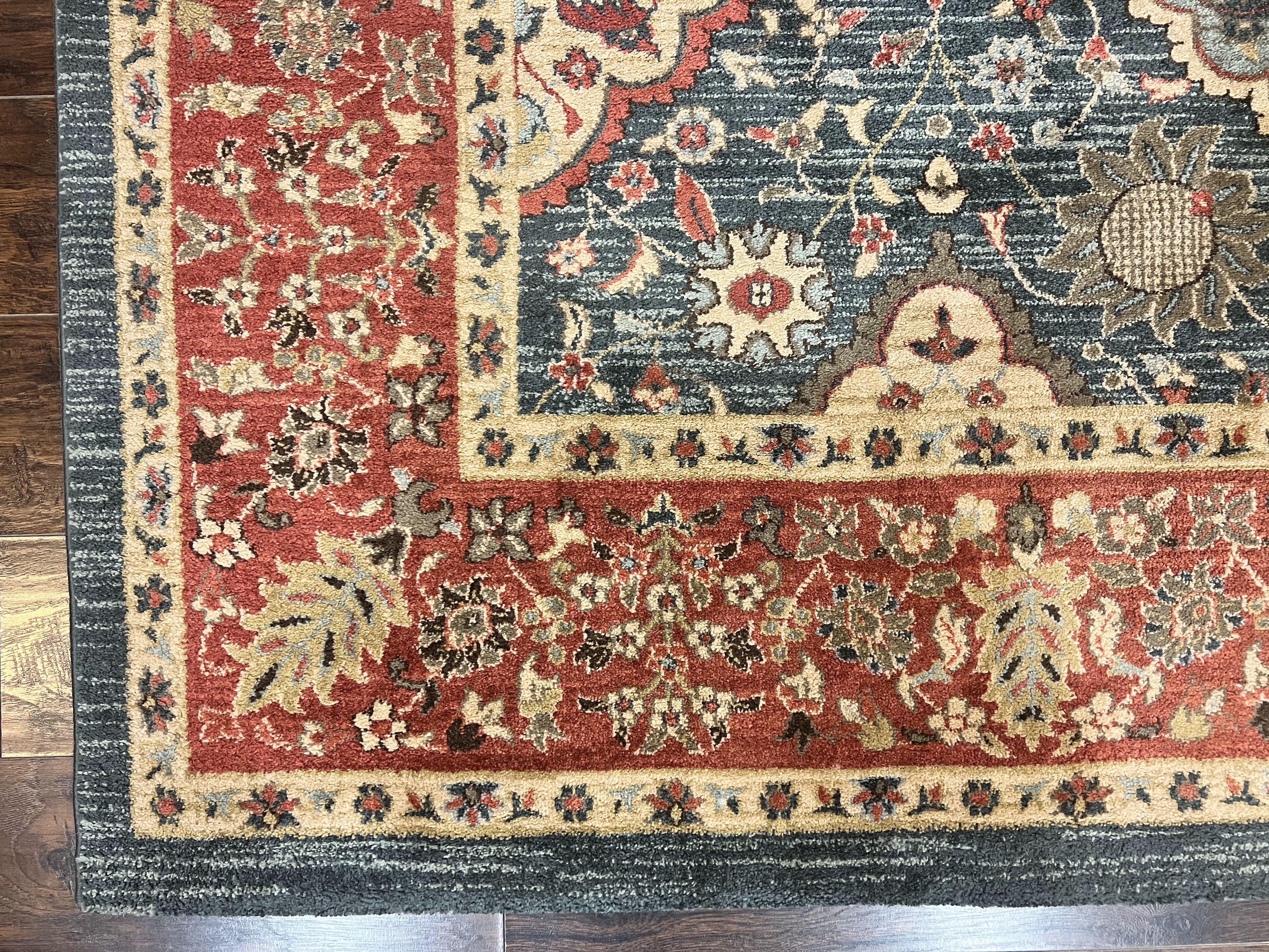 Safavieh Rug 8x11, Mahal Persian Carpet, Navy Red - Jewel Rugs