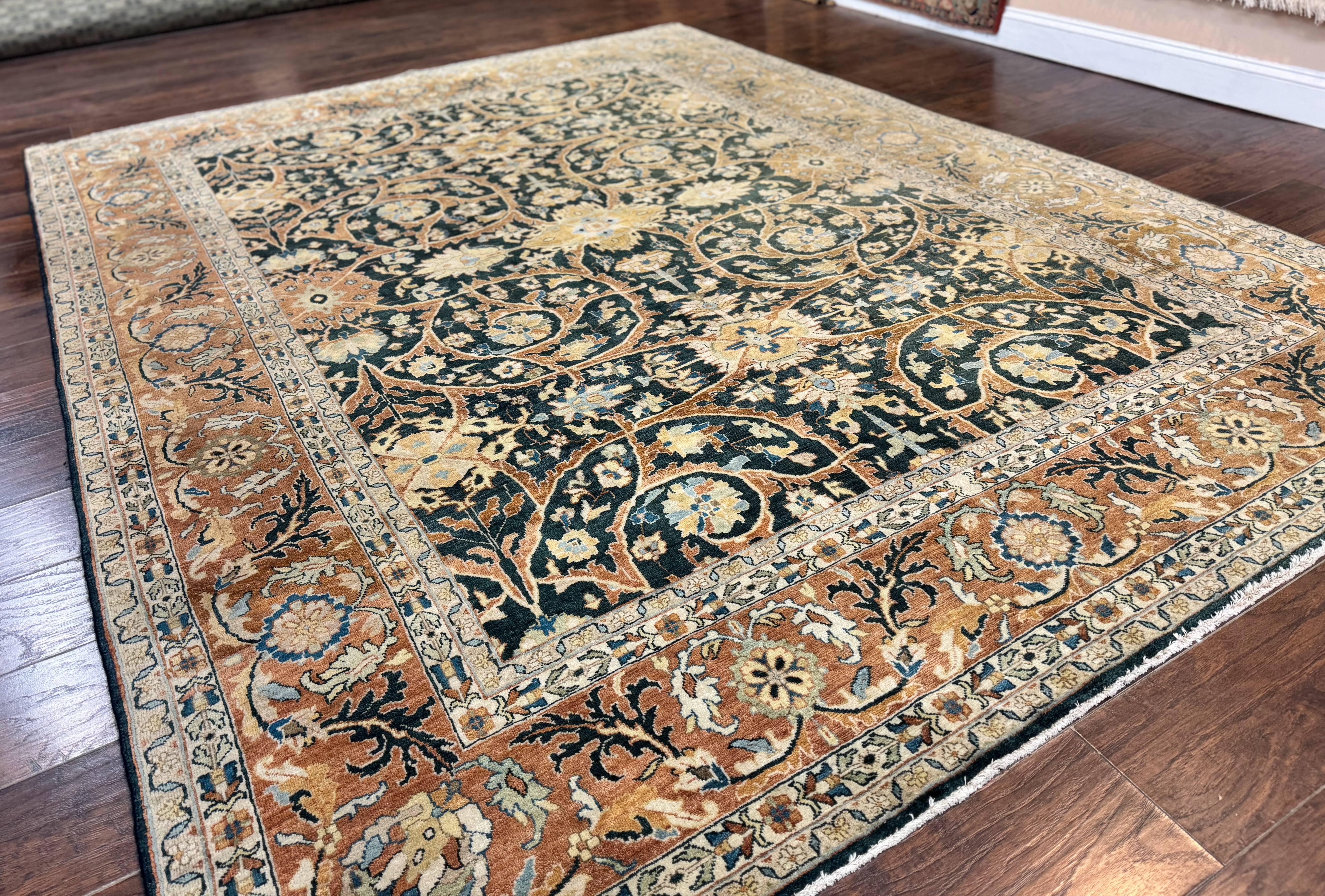 Pak Persian Rug 8x10, Bidjar Carpet, Handmade Vintage Wool Carpet - Jewel Rugs