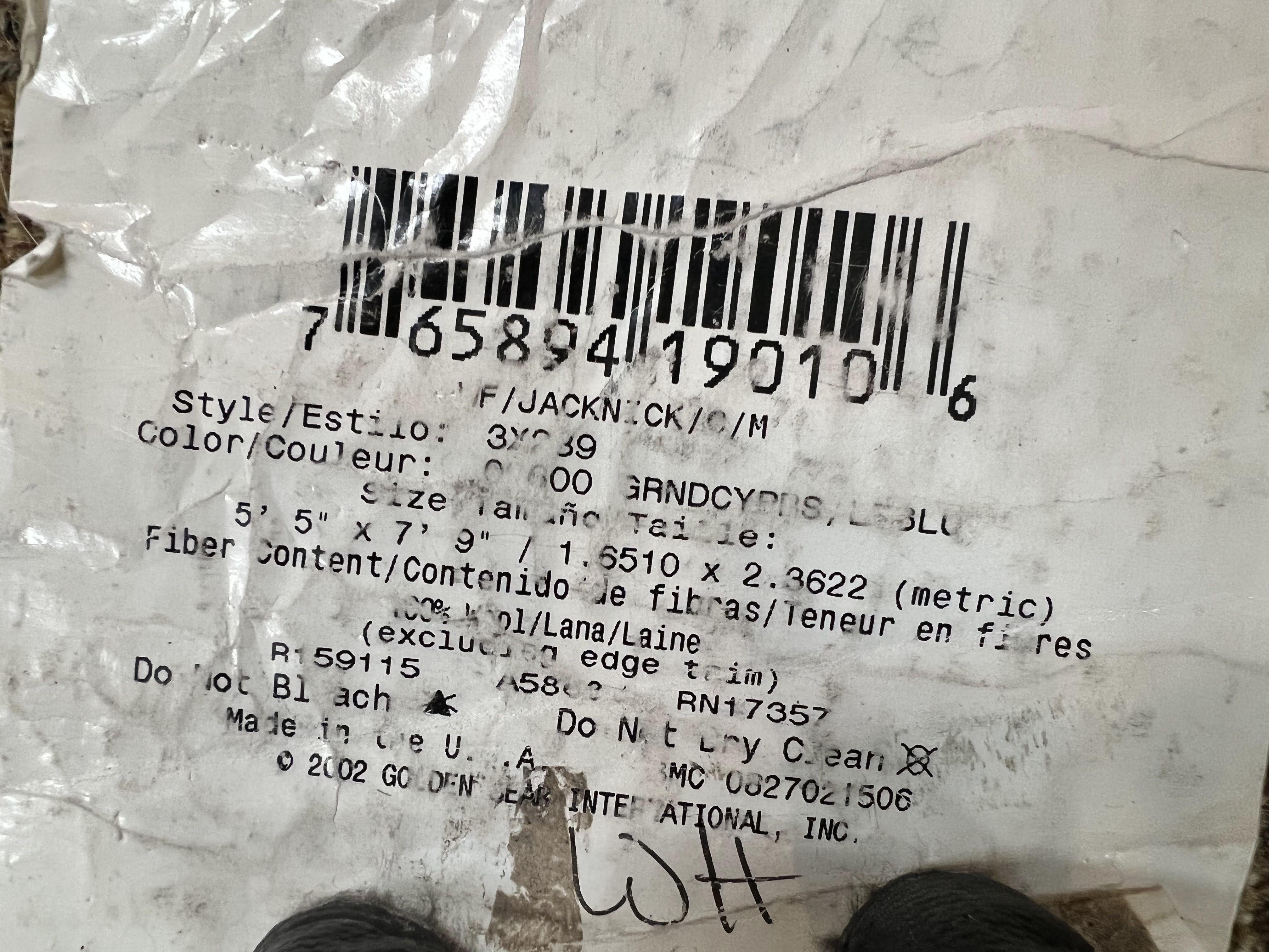 Belgium Power-Loomed Rug 5.6 x 7.6, Green and Cream Rug, Vintage Wool Area Rug, Oriental Carpet, Medium Sized Rug - Jewel Rugs