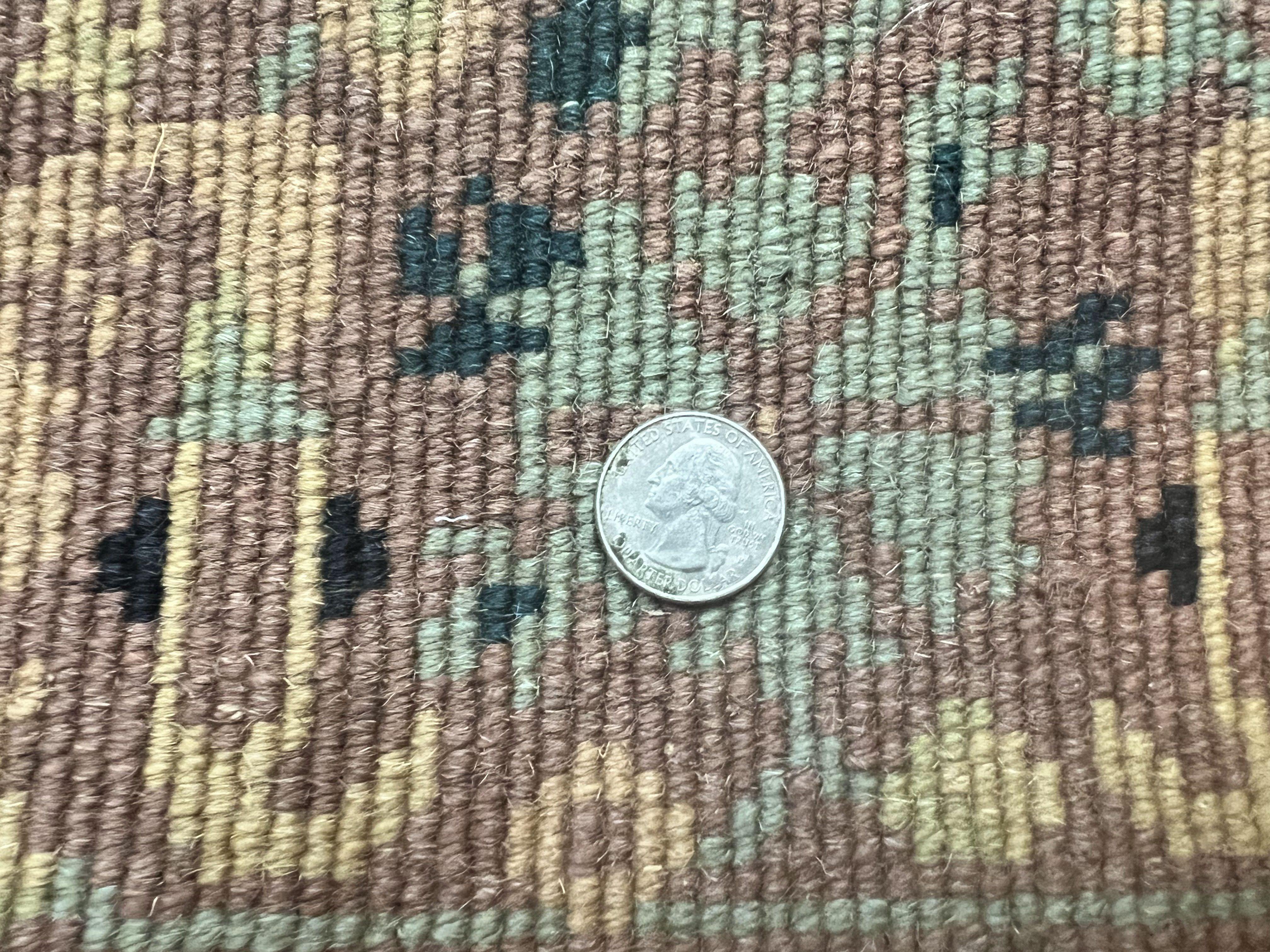 Heriz Rug 3.6 x 5, Handmade Vintage Wool Carpet, Couristan Carpet, Persian Design, Black - Jewel Rugs