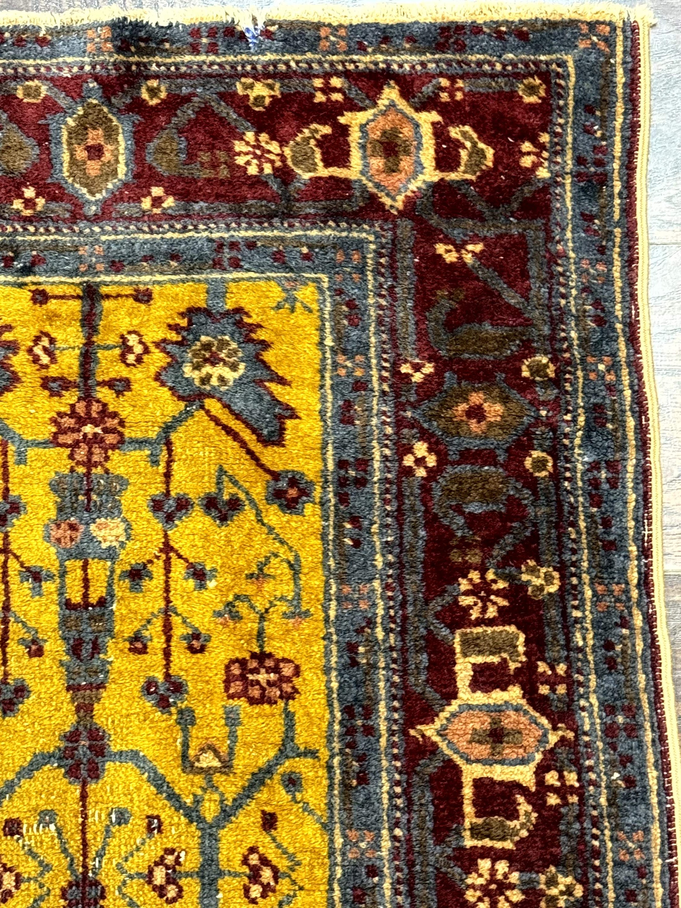Indian Agra Rug 2x4 – Hand-Knotted Wool Antique Carpet - Jewel Rugs