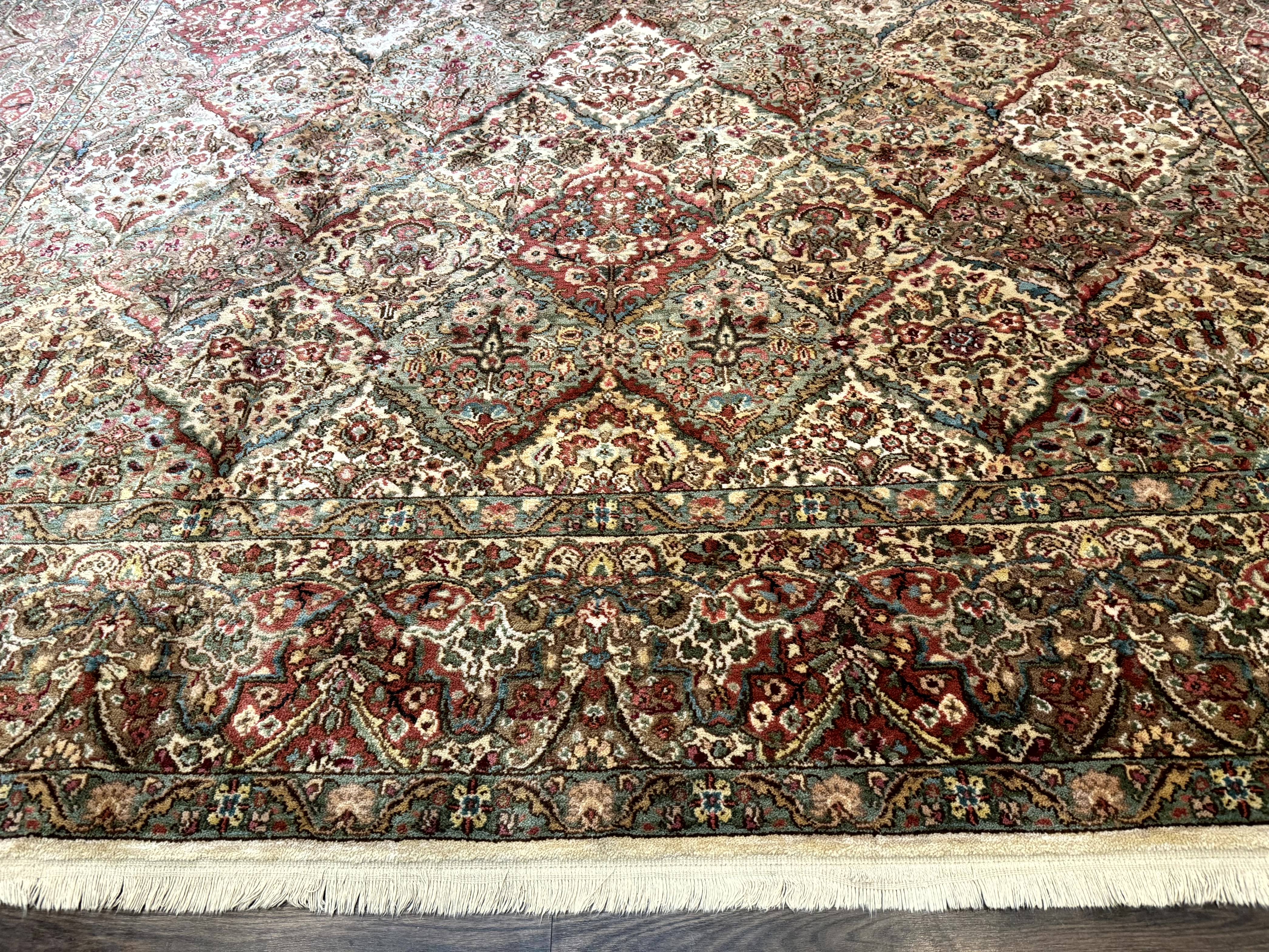 10x14 Karastan Empress Kirman Rug #700/719, Vintage Wool Discontinued Karastan - Jewel Rugs