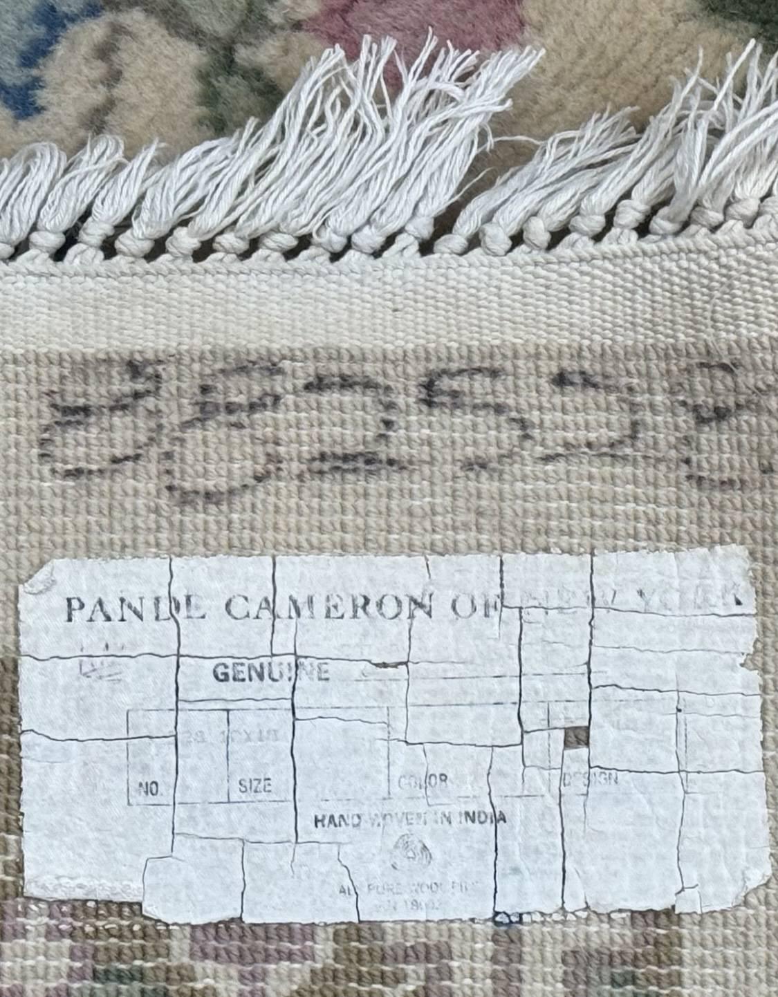 Indo Persian Rug 12x15, Palace Sized Carpet, Oversized Wool Handmade Rug, Kerman Rug, Semi Open Field, Pande Cameron Rug, Beige - Jewel Rugs