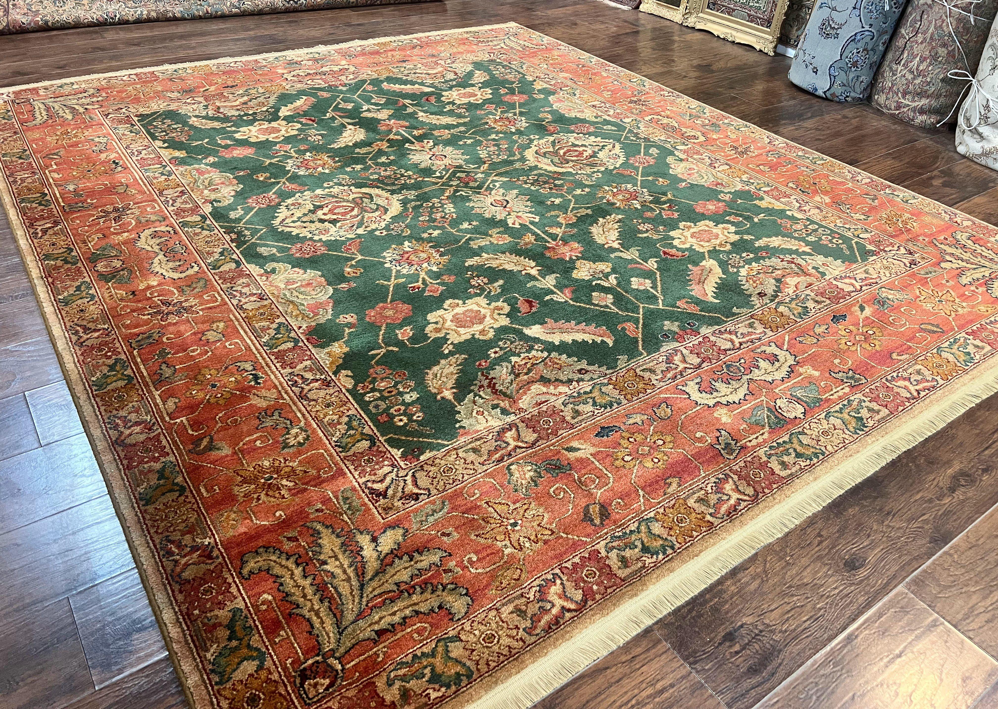 Karastan Rug 8.8 x 10 Samovar Teawash Agra #900-905, Vintage Wool Karastan Area Rug - Jewel Rugs