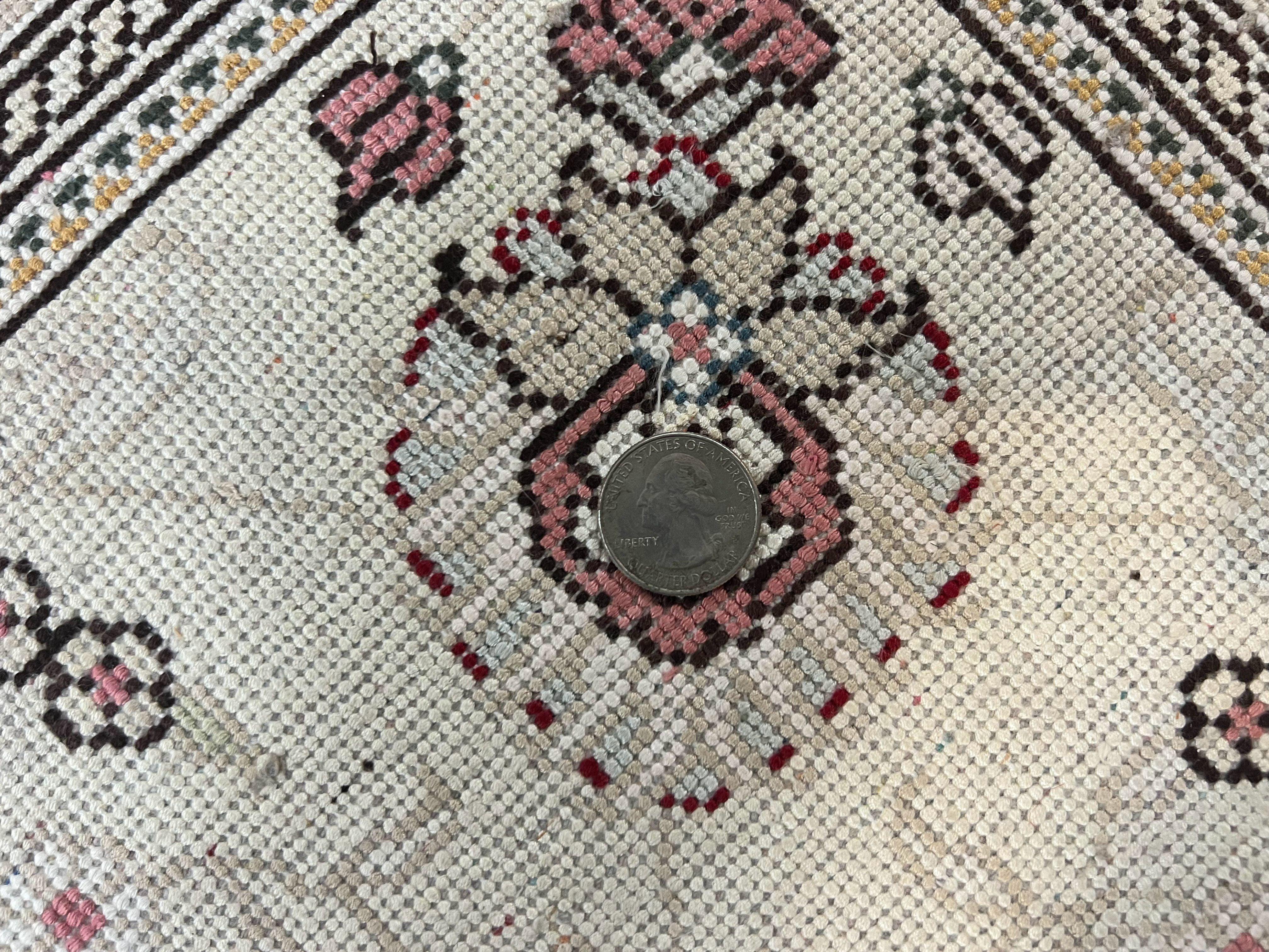 Silk Indian Kashmiri Rug 9x12, Room Sized Silk Carpet, Floral Medallion, Very Fine, Masterpiece Rug, Silk Oriental Rug, Dark Red & Cream Rug - Jewel Rugs