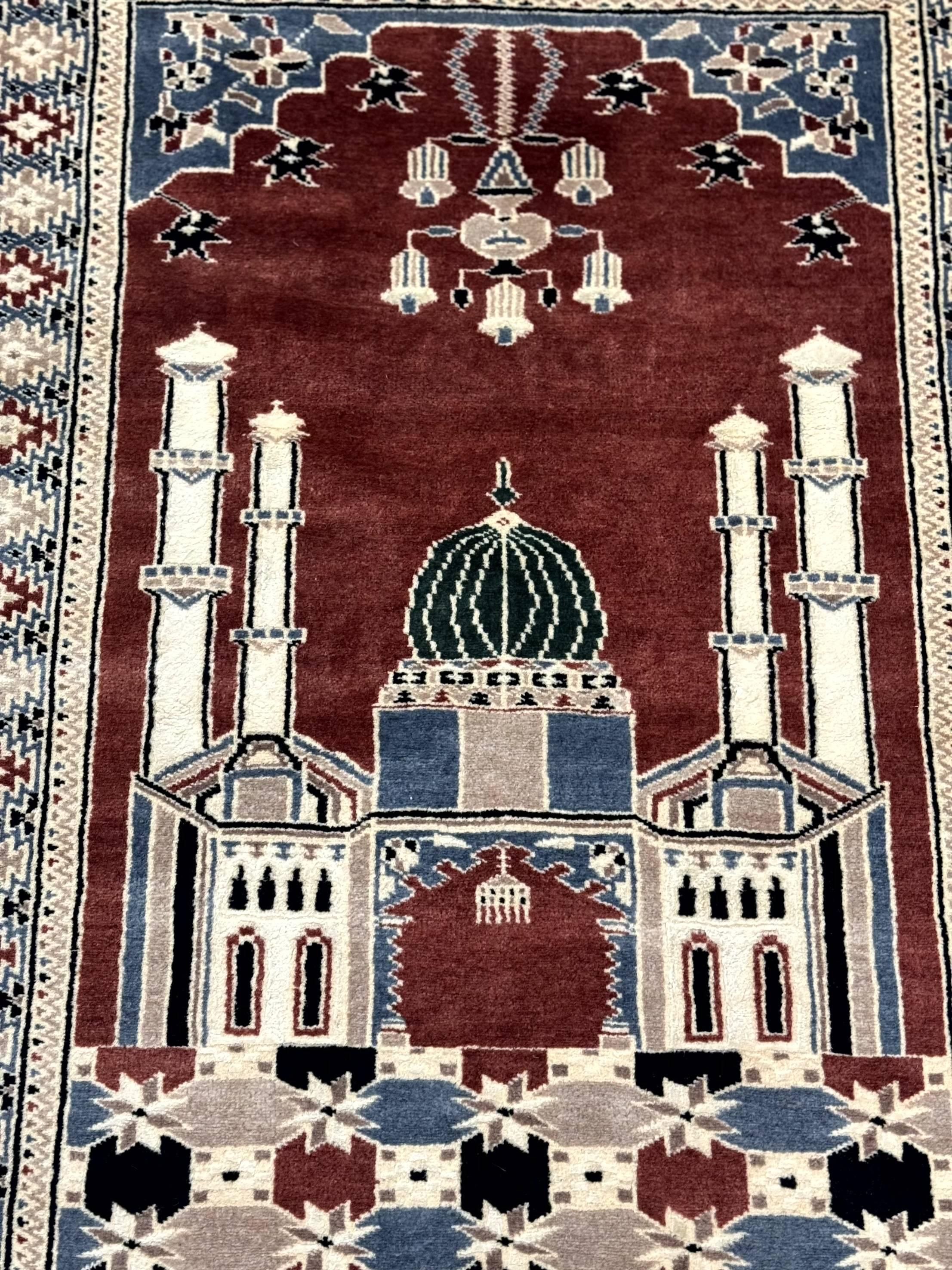 Small Pakistani Bokhara Prayer Rug 2.7 x 4 - Jewel Rugs