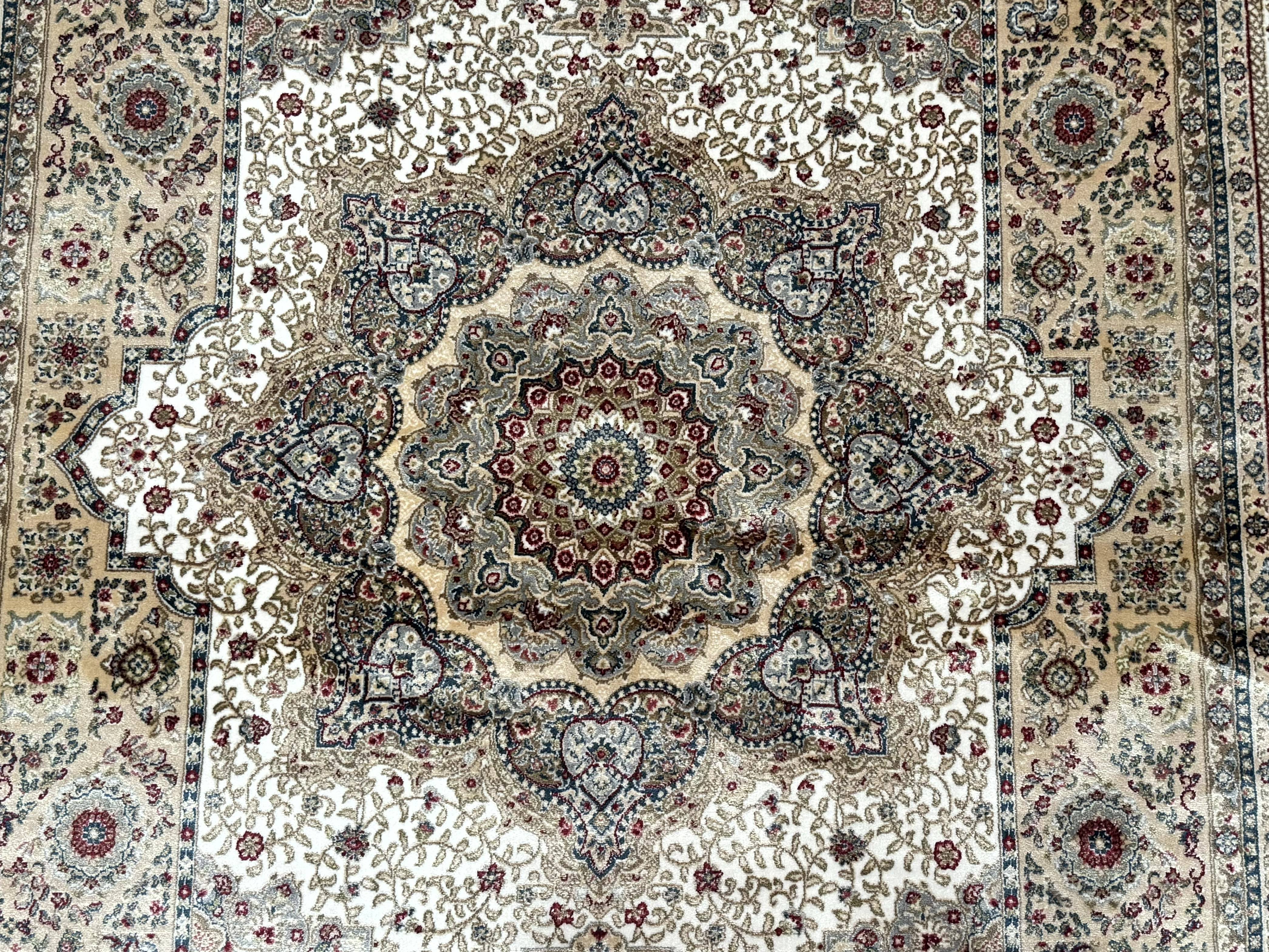 Turkish Memluk Silk Rug 4x6, Hereke Carpet, Bamboo Silk, New - Jewel Rugs