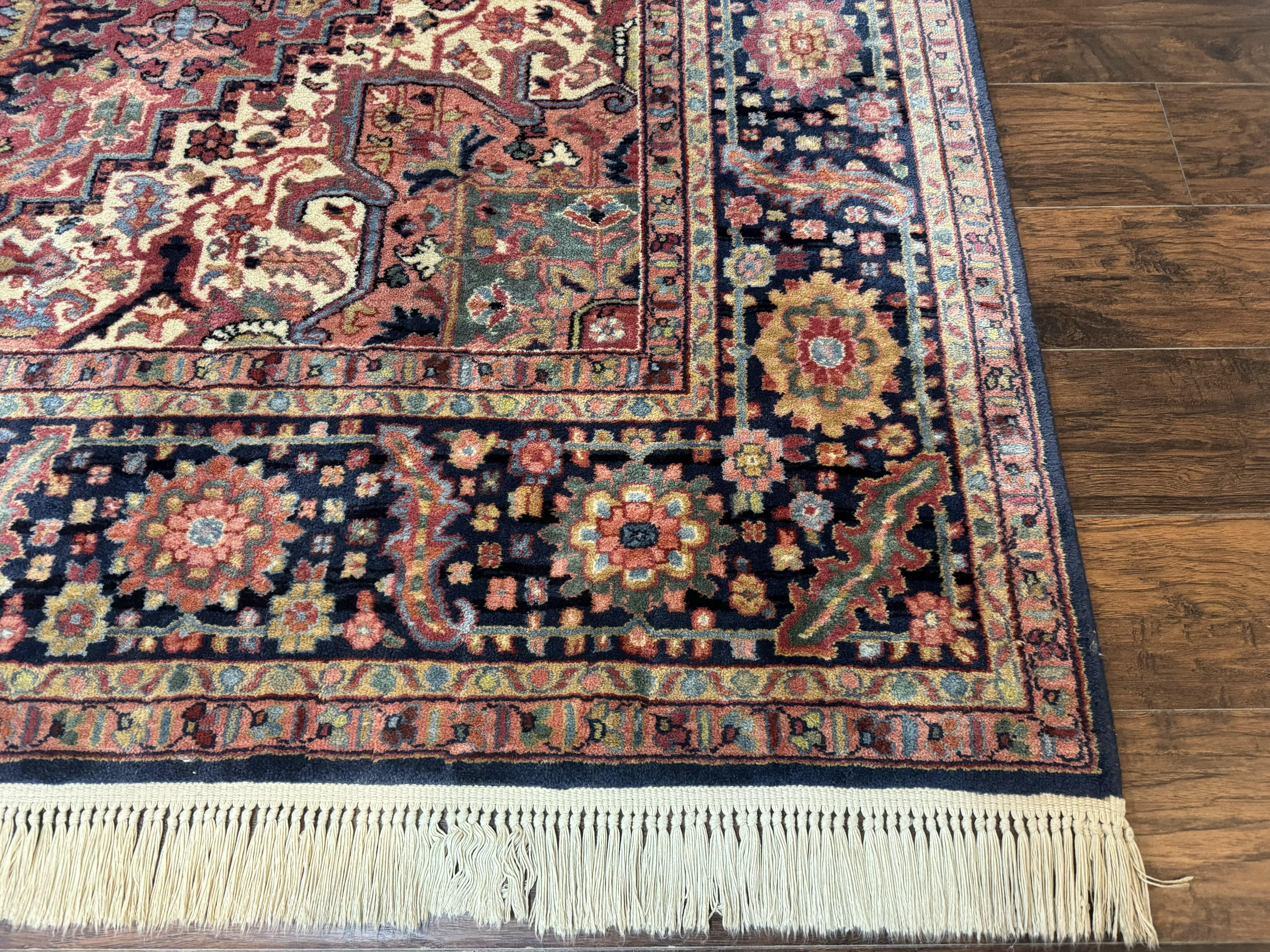 Karastan Heriz Rug 8.8 x 12, Vintage Karastan Wool Carpet, Heriz Pattern #726, Hard to Find Original 700 Series, Heriz Serapi Area Rug - Jewel Rugs