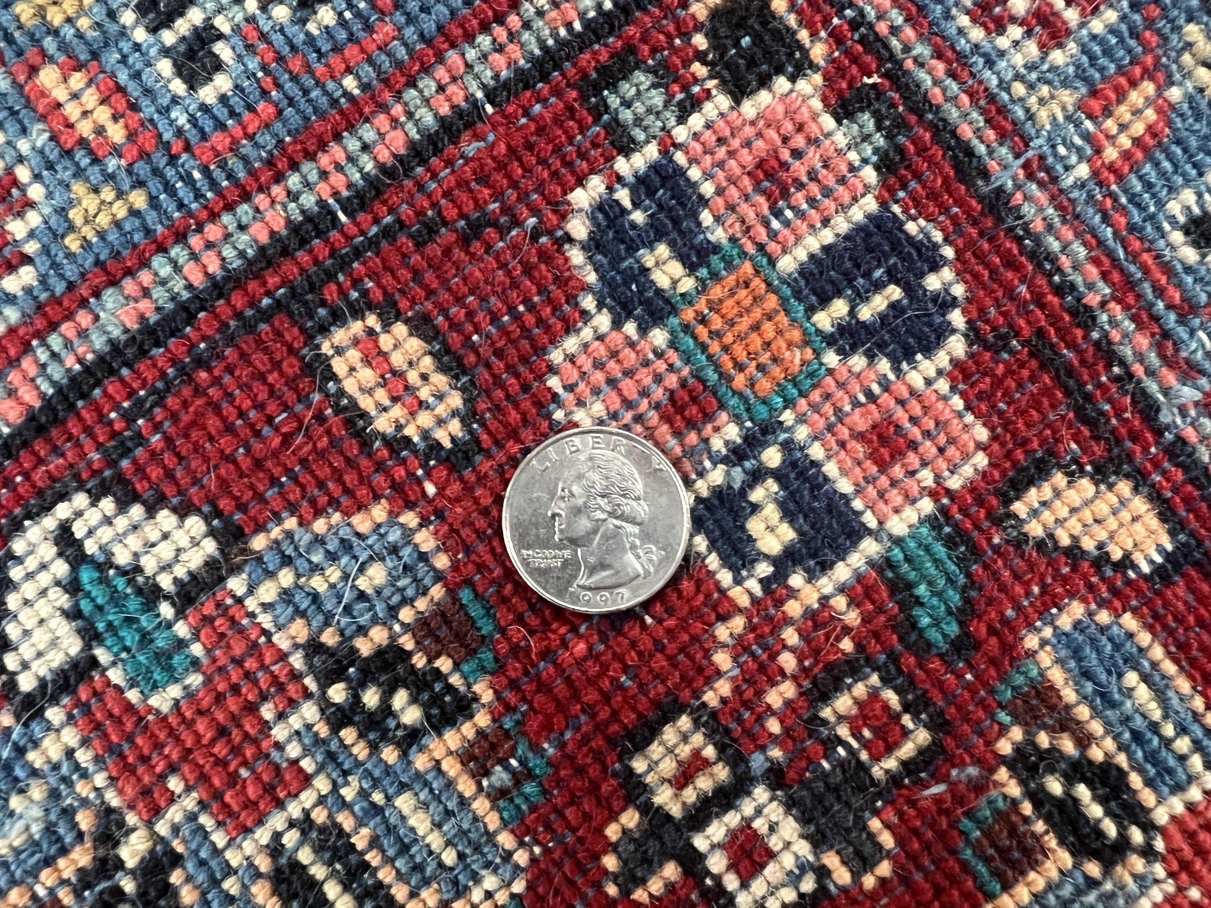 Persian Sarouk Rug 5x11, Wool Hand Knotted Antique Carpet, Ivory, Floral Allover Oriental Rug, 5 x 11 Traditional Oriental Rug - Jewel Rugs