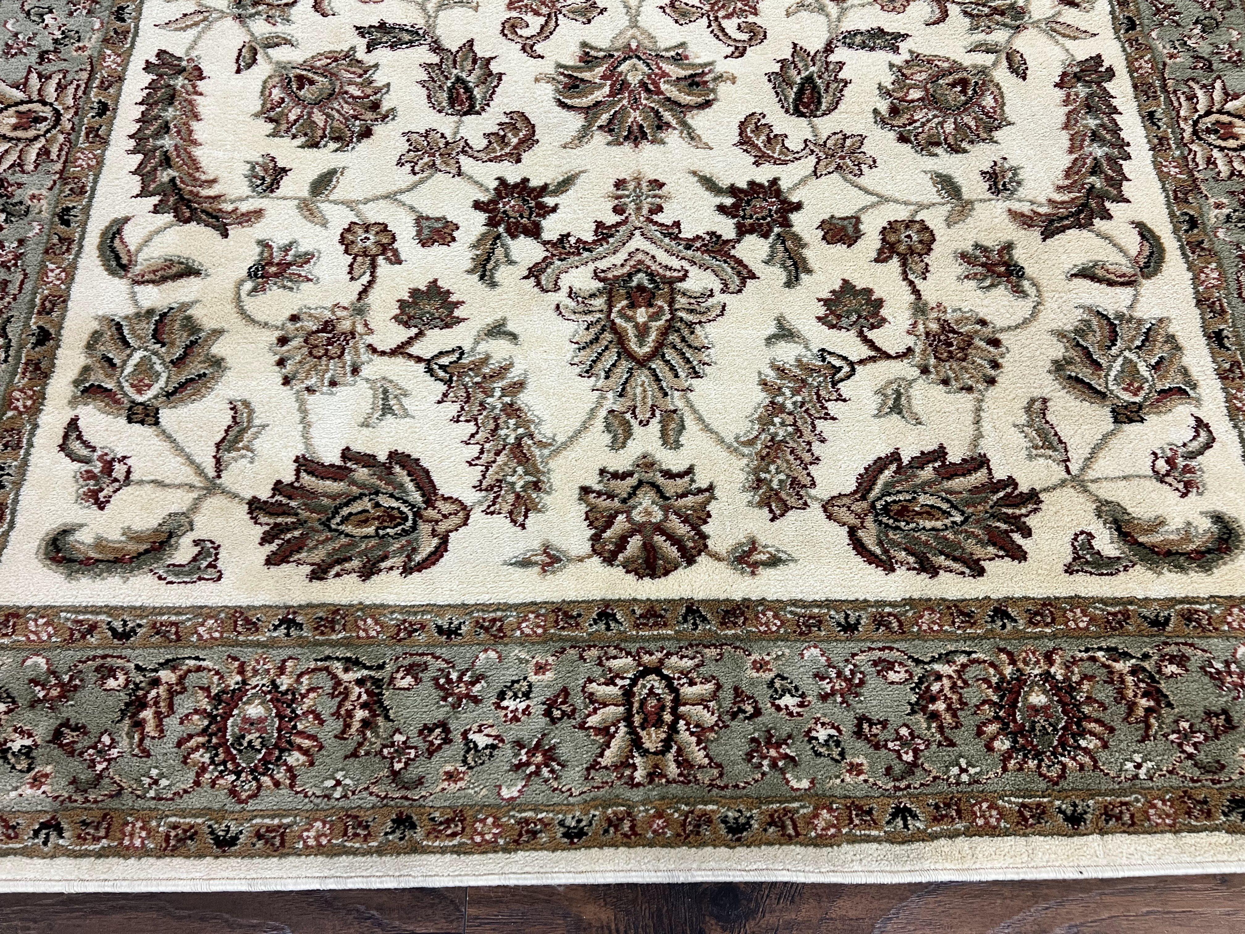 Floral Oriental Rug 5x7, Turkish Power Loomed Carpet, Traditional Design - Jewel Rugs
