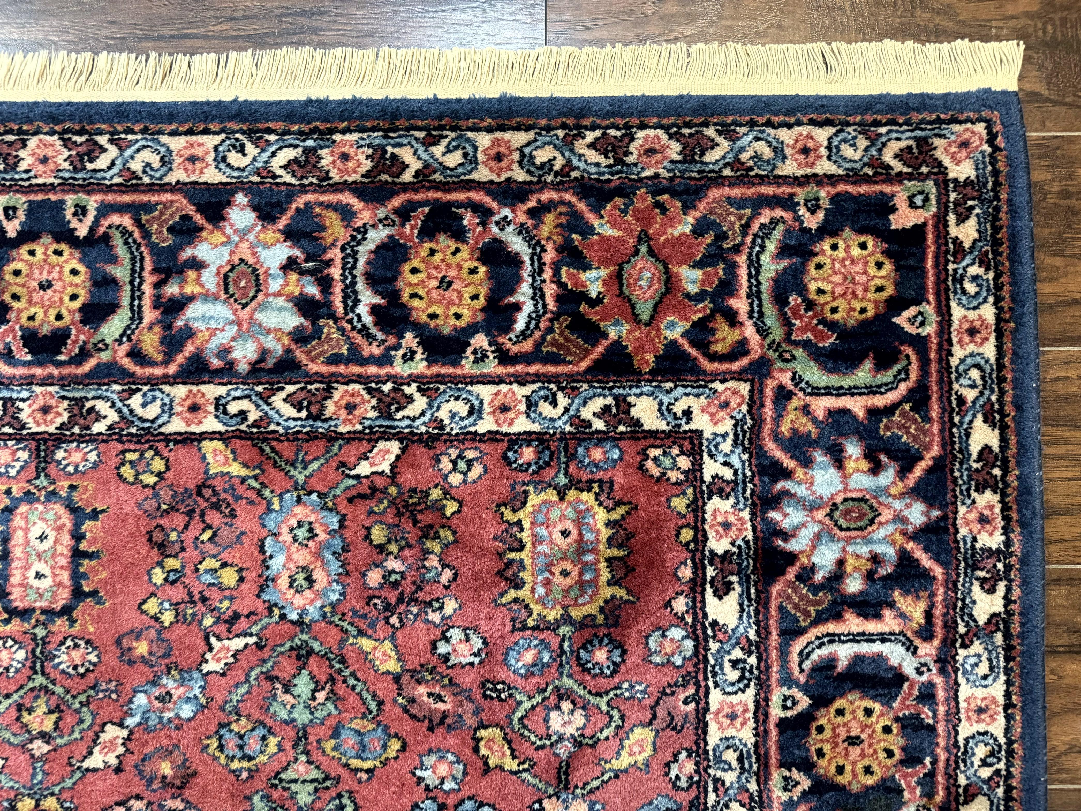 Karastan Rug 5.9 x 9 Serapi #729, Wool Karastan Carpet, Original 700 Series, Red, Discontinued, 6x9 Vintage Karastan Area Rug, Rare - Jewel Rugs