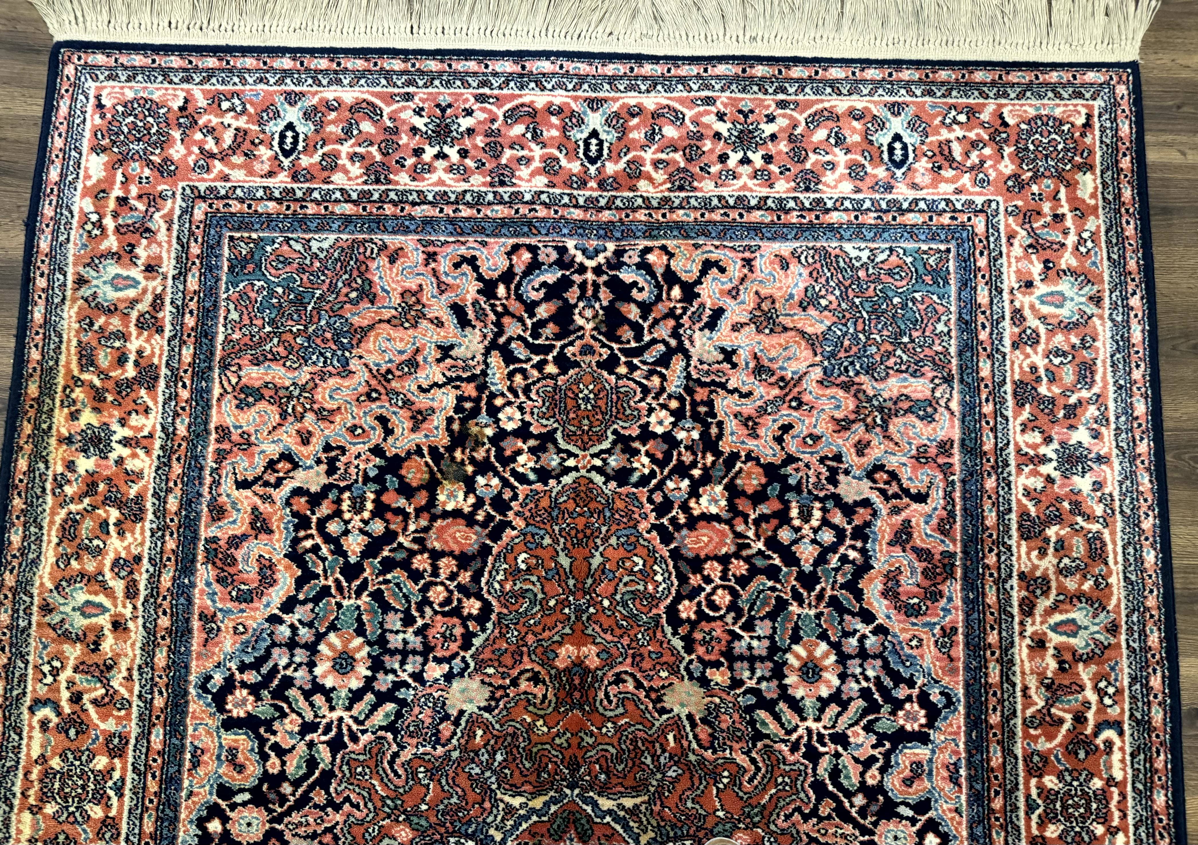 Karastan Rug 5.9 x 9, Ka'shan Medallion #741, Original Collection 700 Series, Discontinued, Wool Pile - Jewel Rugs