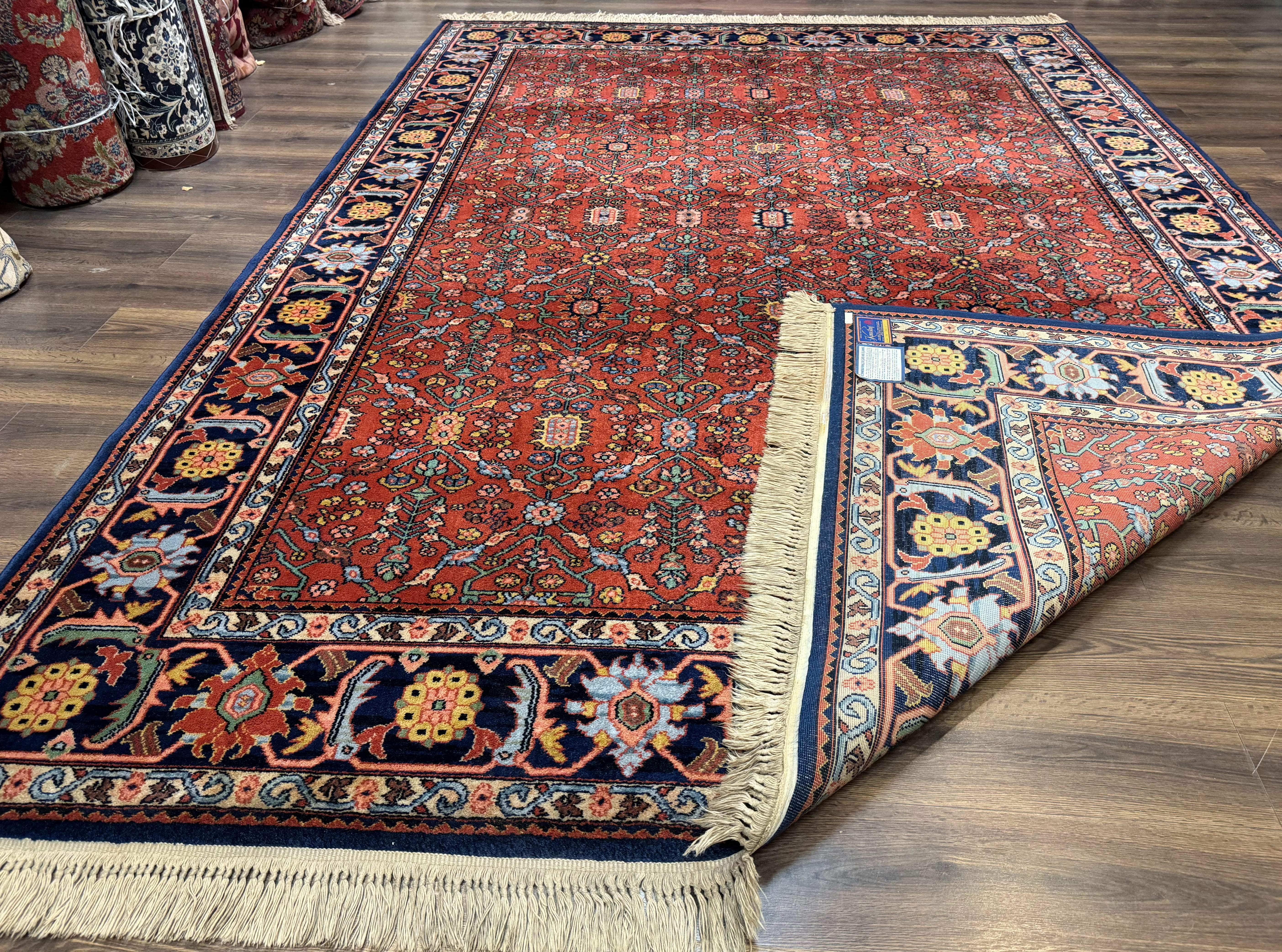 Vintage Karastan Rug, 8.8 x 12 Karastan Serapi Pattern #729, Original Karastan Collection, Wool Karastan Carpet, 700 Series, Discontinued - Jewel Rugs