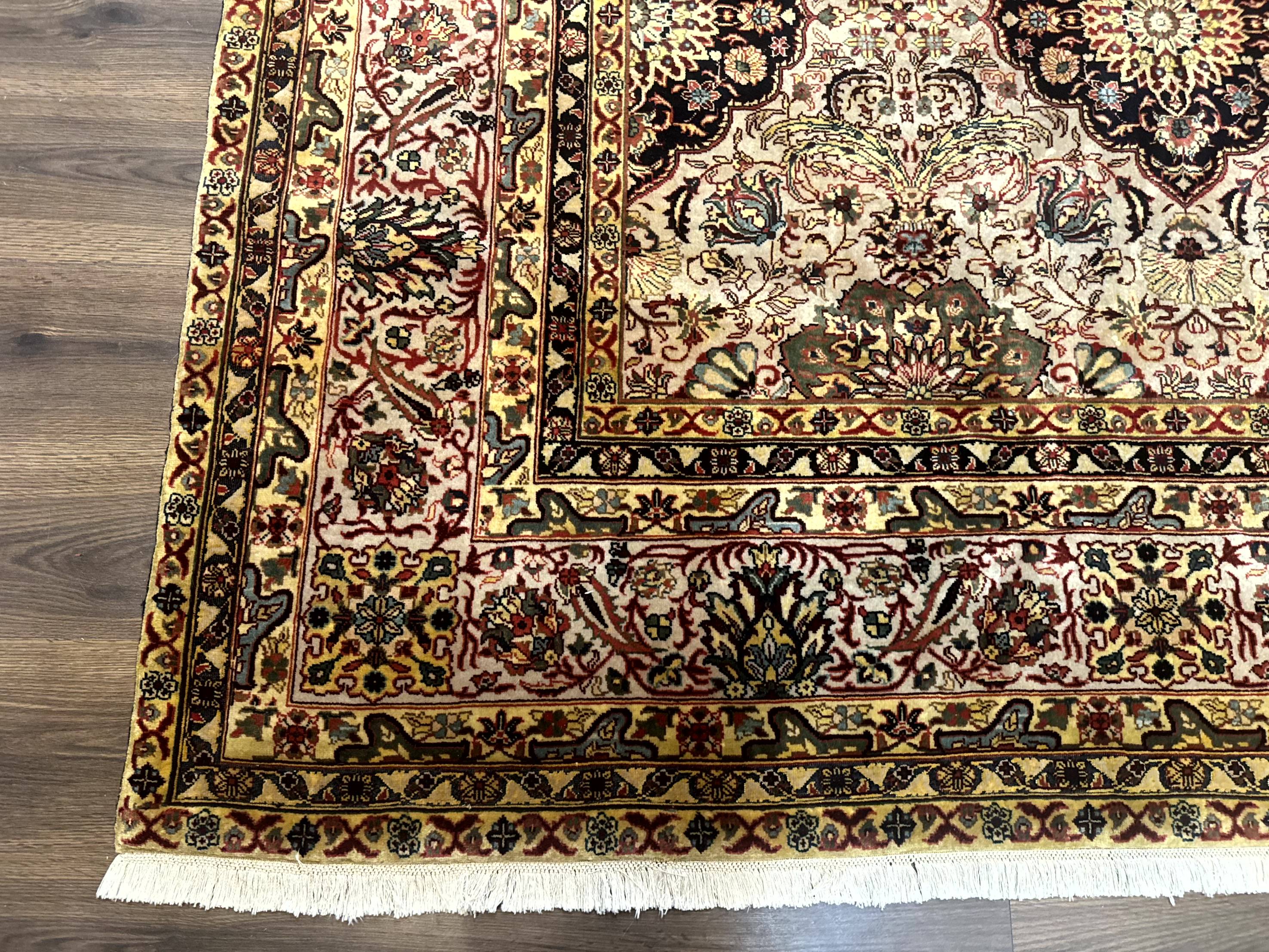 Indian Agra Rug 9x12, Fine Oriental Carpet - Jewel Rugs