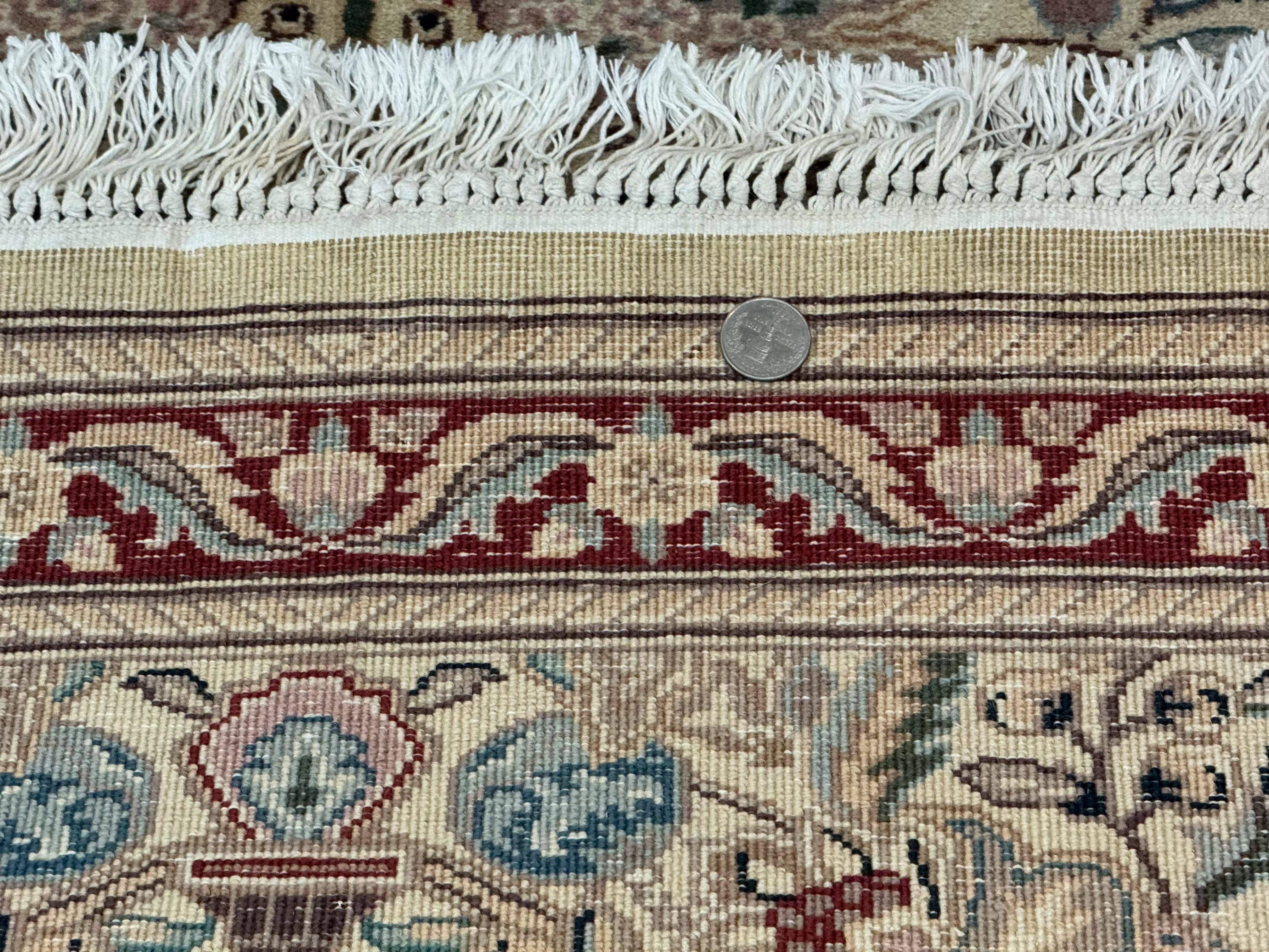 Pakistani Runner Rug 2.8 x 14, Pak Persian Hallway Rug, Cream Color - Jewel Rugs