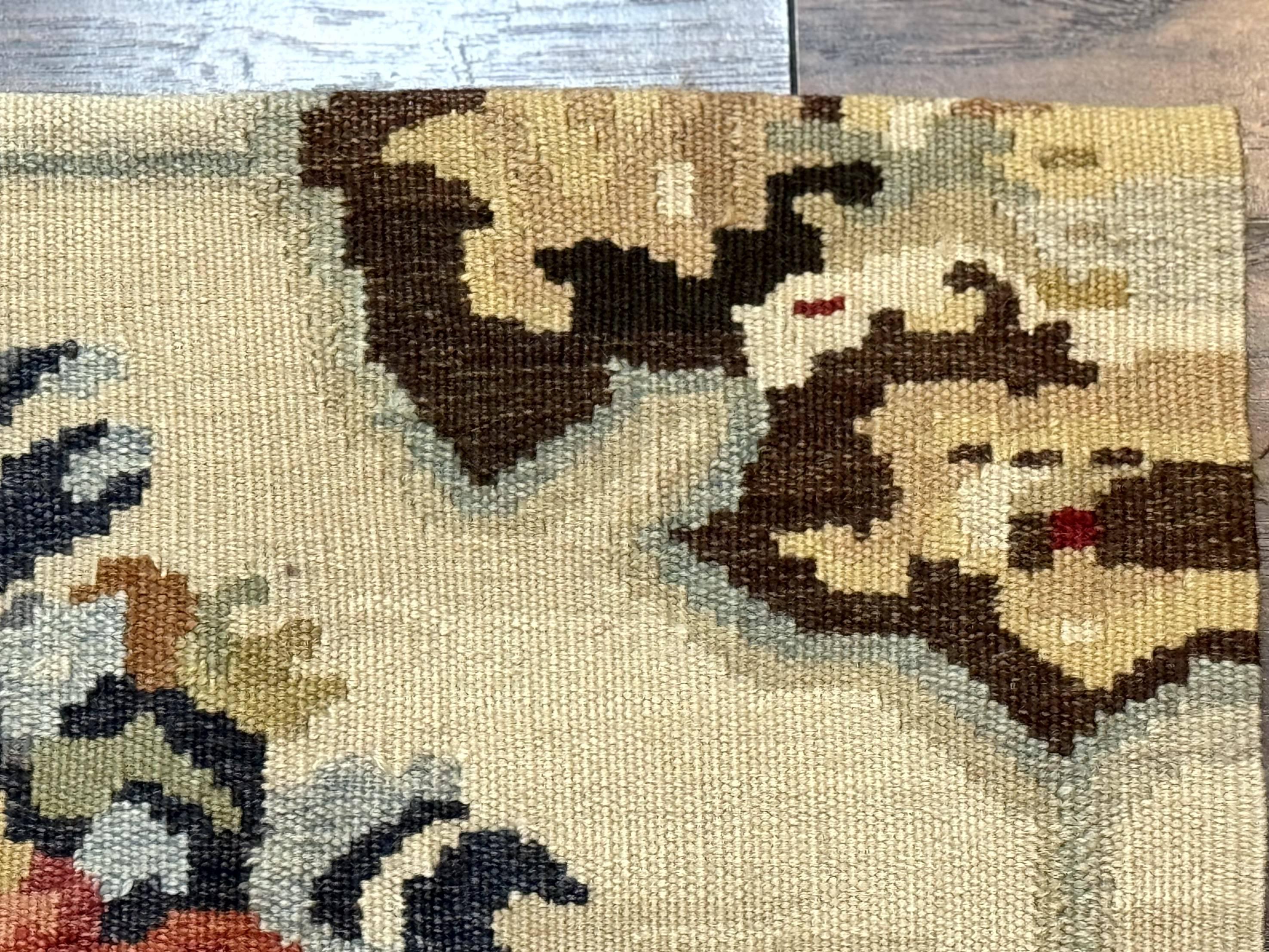 Antique Bessarabian Flatweave Kilim Rug 2x3, Sampler Rug 2 x 3 ft, Small Flatweave, Wool Handmade - Jewel Rugs