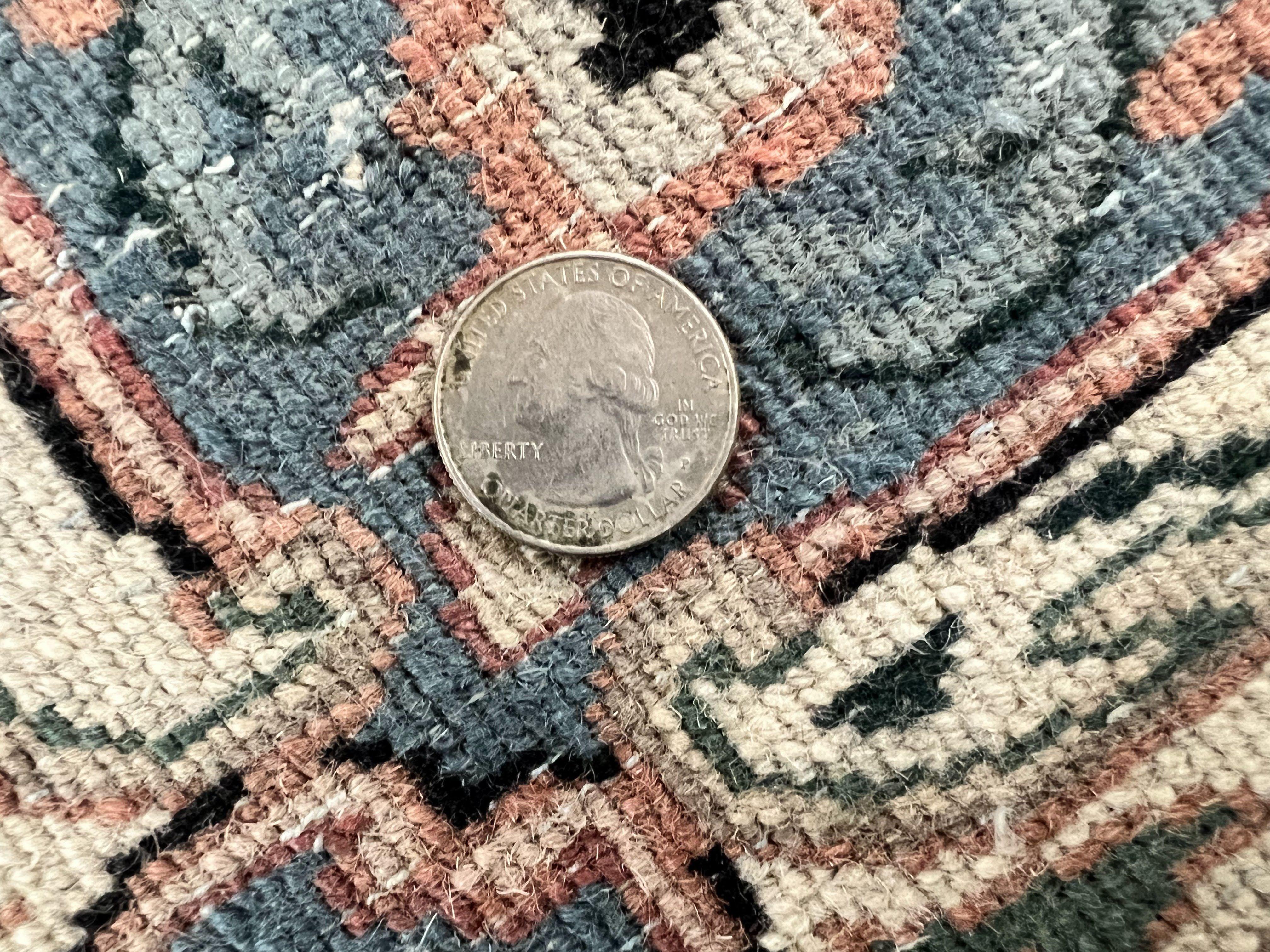 Indo Persian Rug 9x12, Kirman Carpet, Floral Bouquets, Wool Handmade Vintage Rug - Jewel Rugs