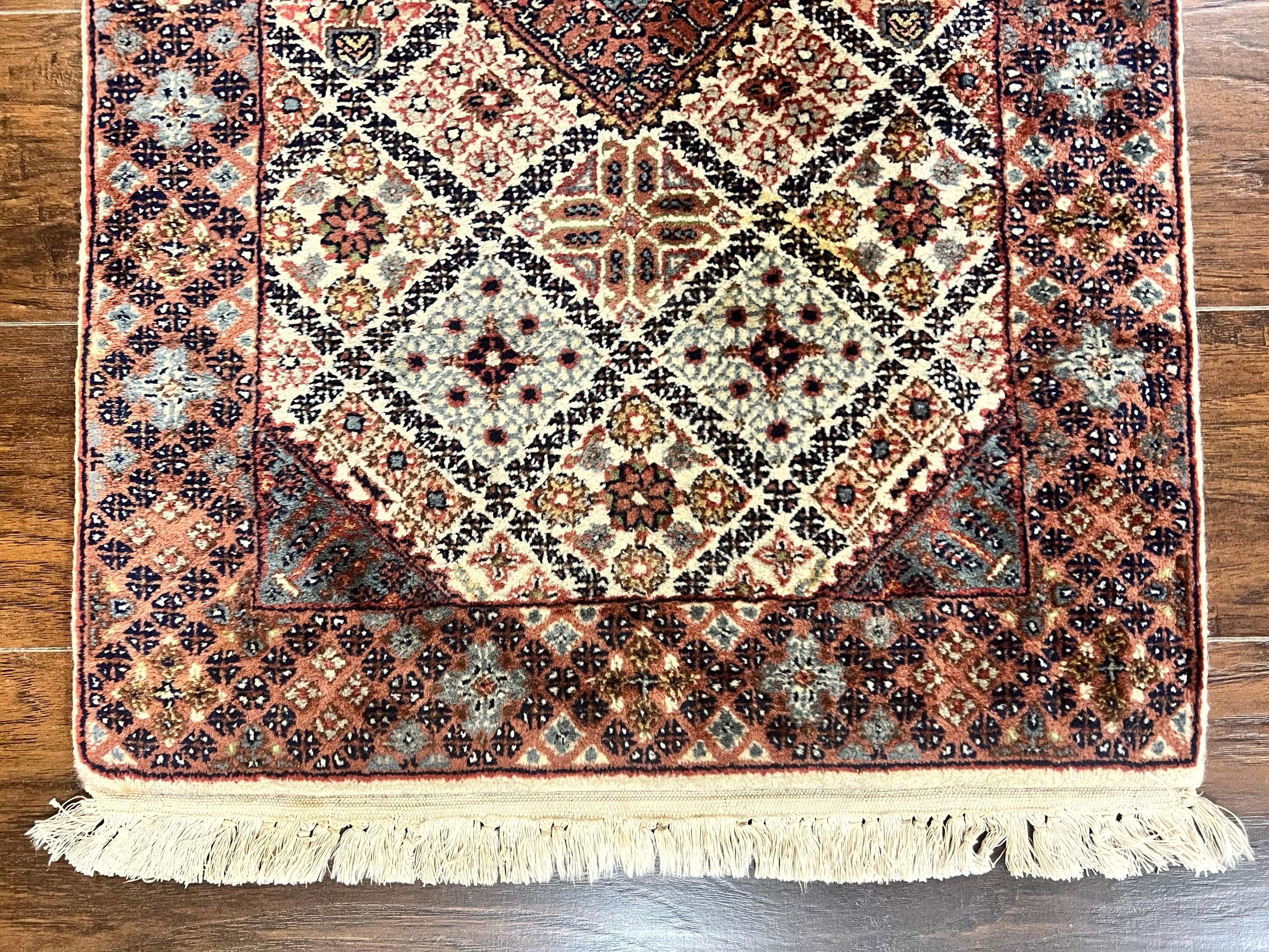 Small Pak Per'sian Rug 2x3, Wool Handmade Vintage Rug - Jewel Rugs