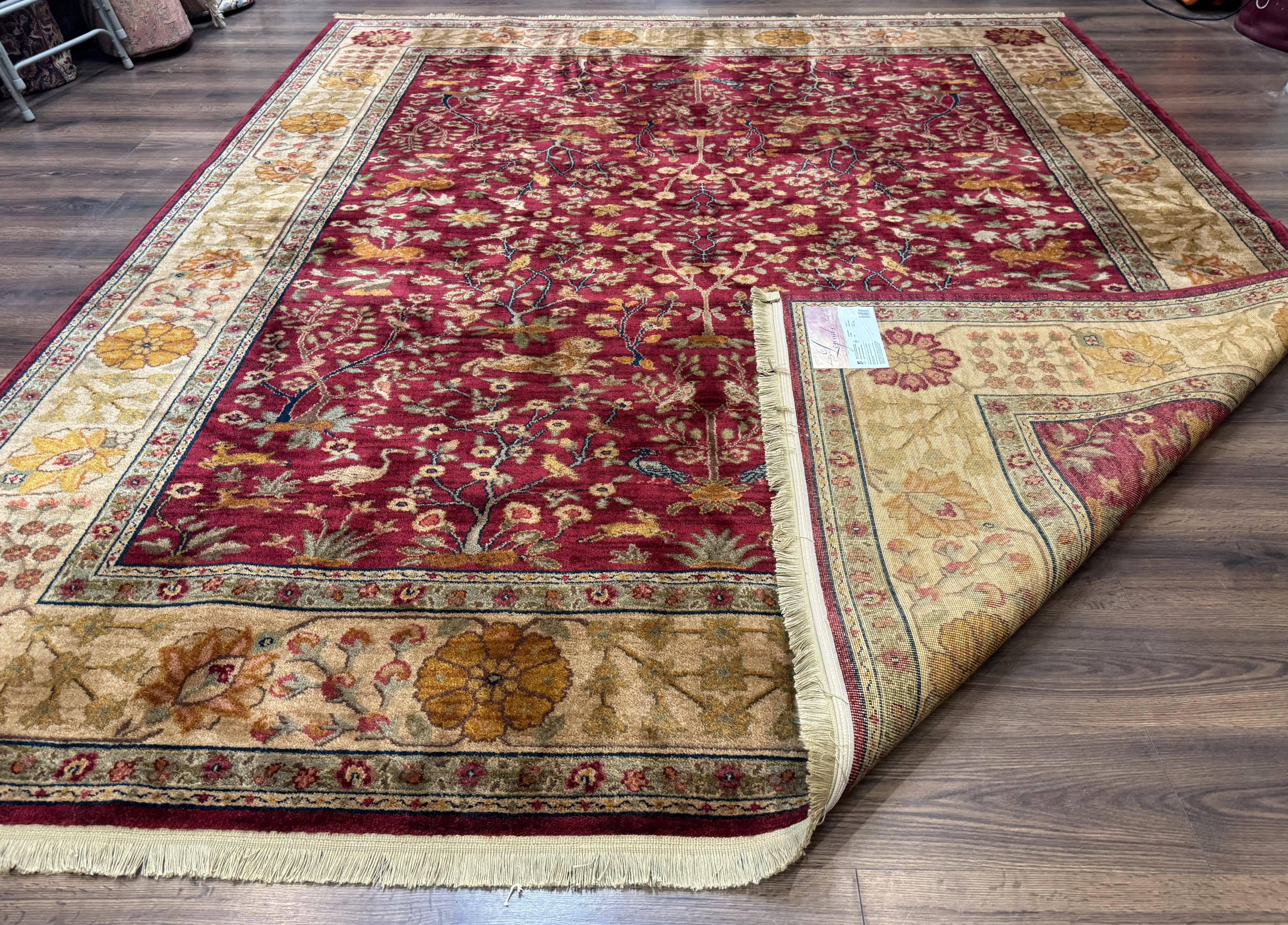Karastan Rug 8.8 x 10, Antique Legends Emperor's Hunt 2200-204, Wool Vintage Discontinued Karastan - Jewel Rugs