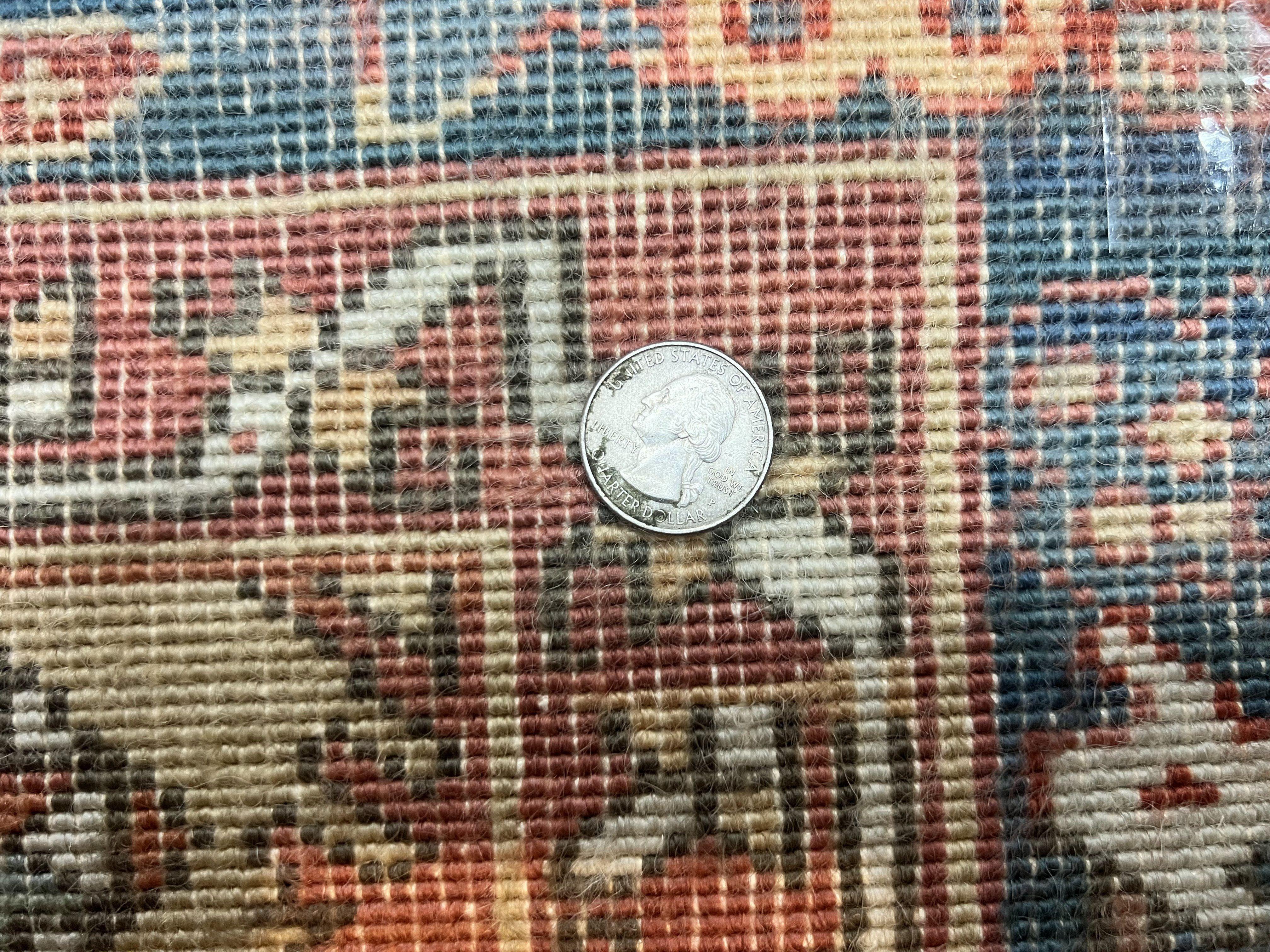 Karastan Rug 4x6, Williamsburg Ushak #552, Vintage Discontinued Wool Pile Karastan Carpet, Hard to Find - Jewel Rugs