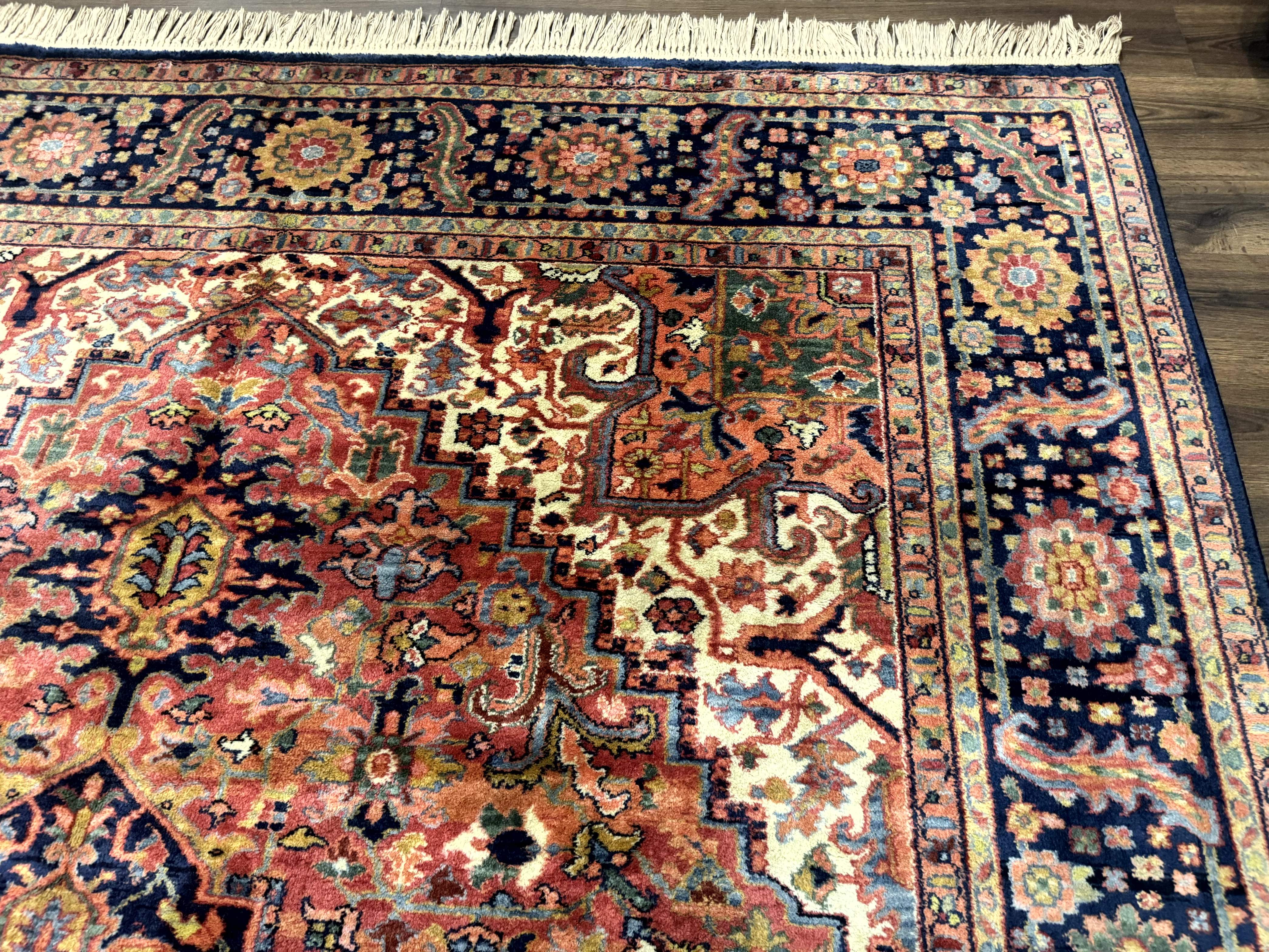 Karastan Rug 8.8 x 12 Heriz #726 Wool Pile Original 700 Series Rare - Jewel Rugs