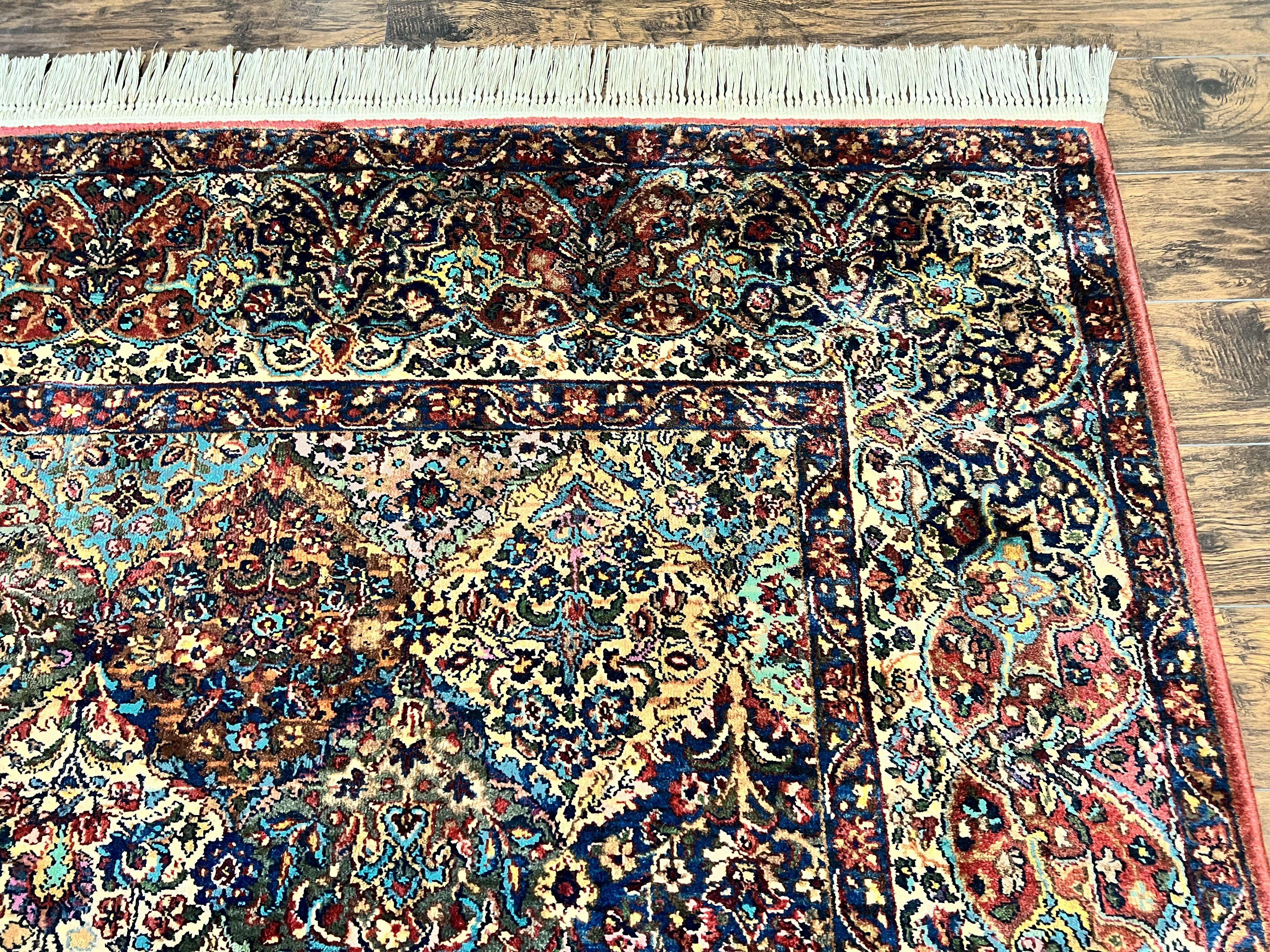 Karastan Multicolor Panel Kirman Rug #717, Wool Karastan Rug 12 x 16, Extra Large Karastan Area Rug, Original Karastan Collection 700 Series - Jewel Rugs