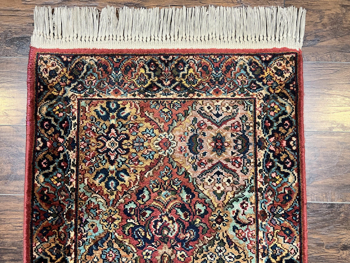 Karastan Runner Rug 2.6 x 8.6, Multicolor Panel Kirman Runner 717, Wo